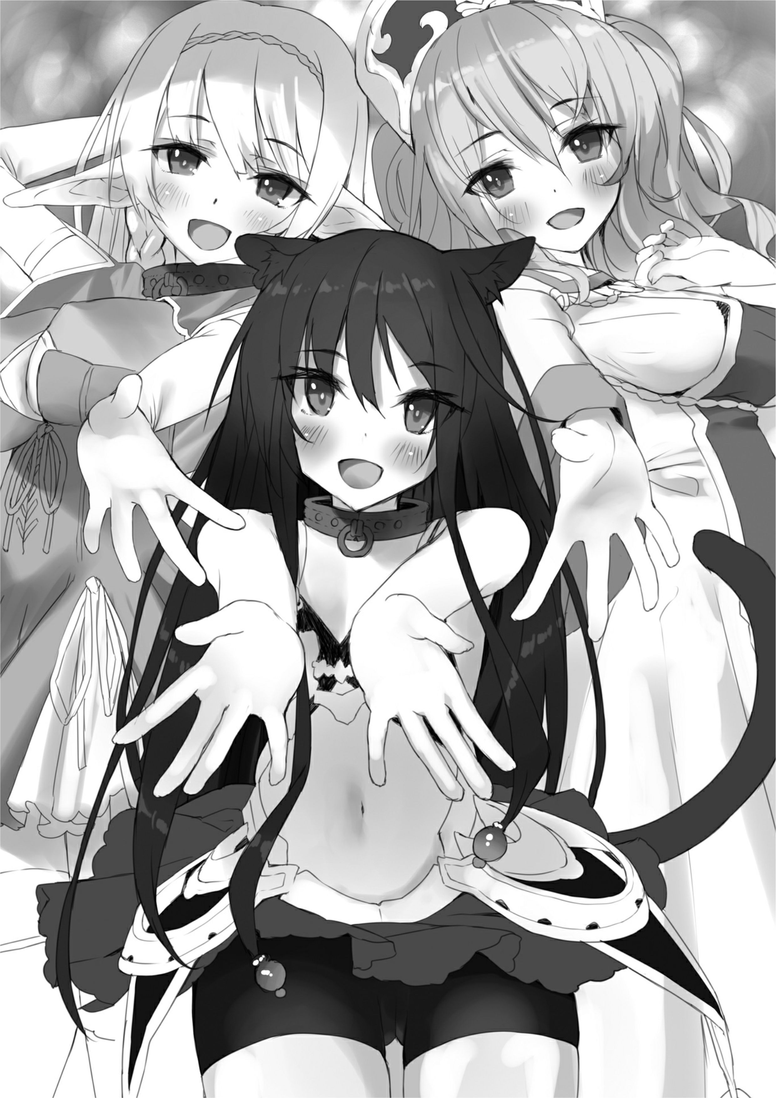Isekai Maou to Shoukan Shoujo Dorei Majutsu V5 Illustration - Megumi Novel