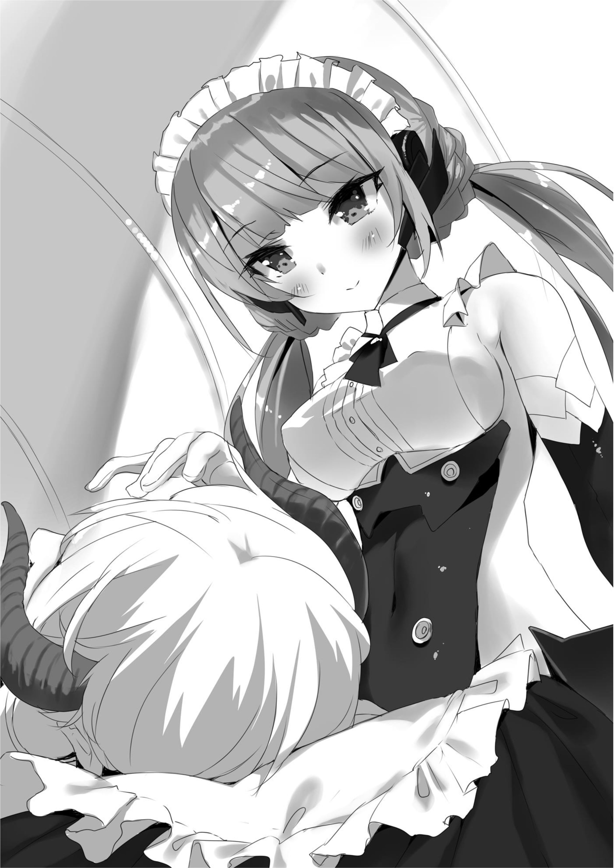 Isekai Maou to Shoukan Shoujo Dorei Majutsu V7 Illustration - Megumi Novel