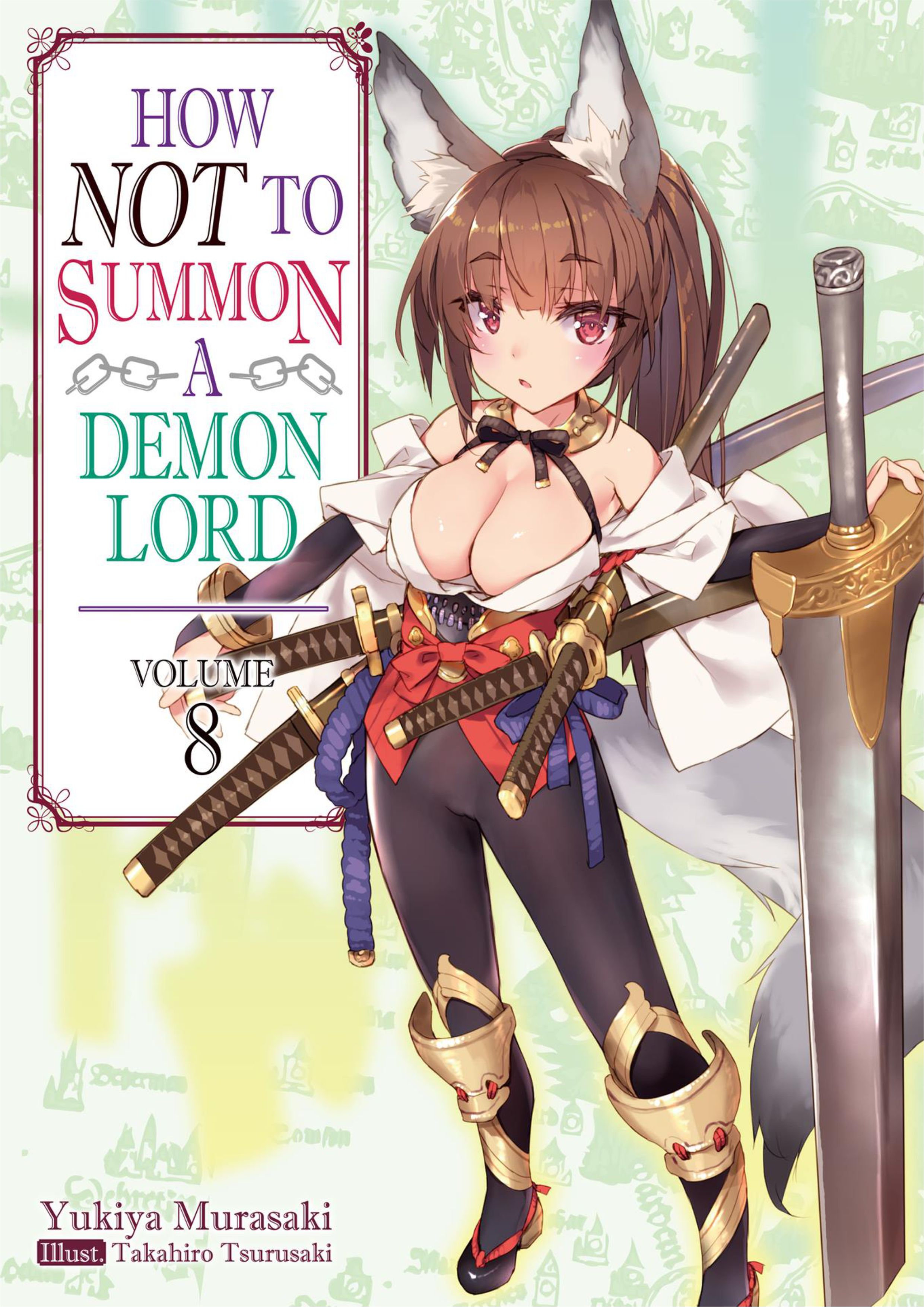 Isekai Maou to Shoukan Shoujo Dorei Majutsu V8 Illustration - Megumi Novel