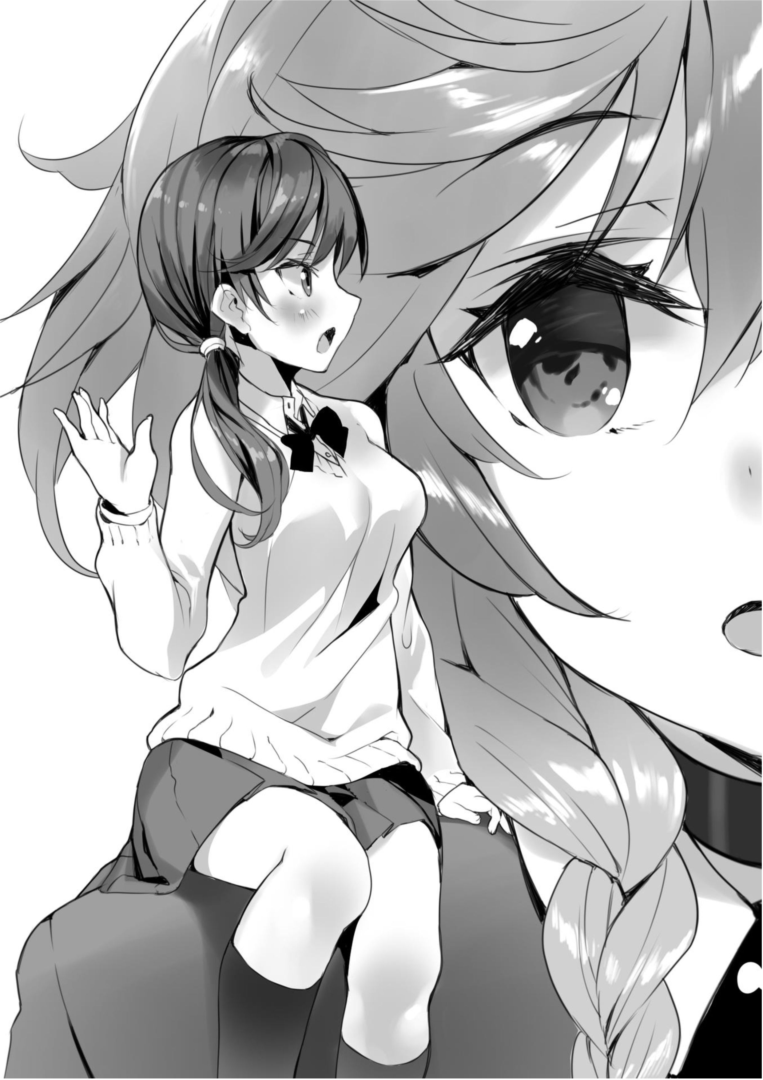 Isekai Maou to Shoukan Shoujo Dorei Majutsu V10 Illustration - Megumi Novel