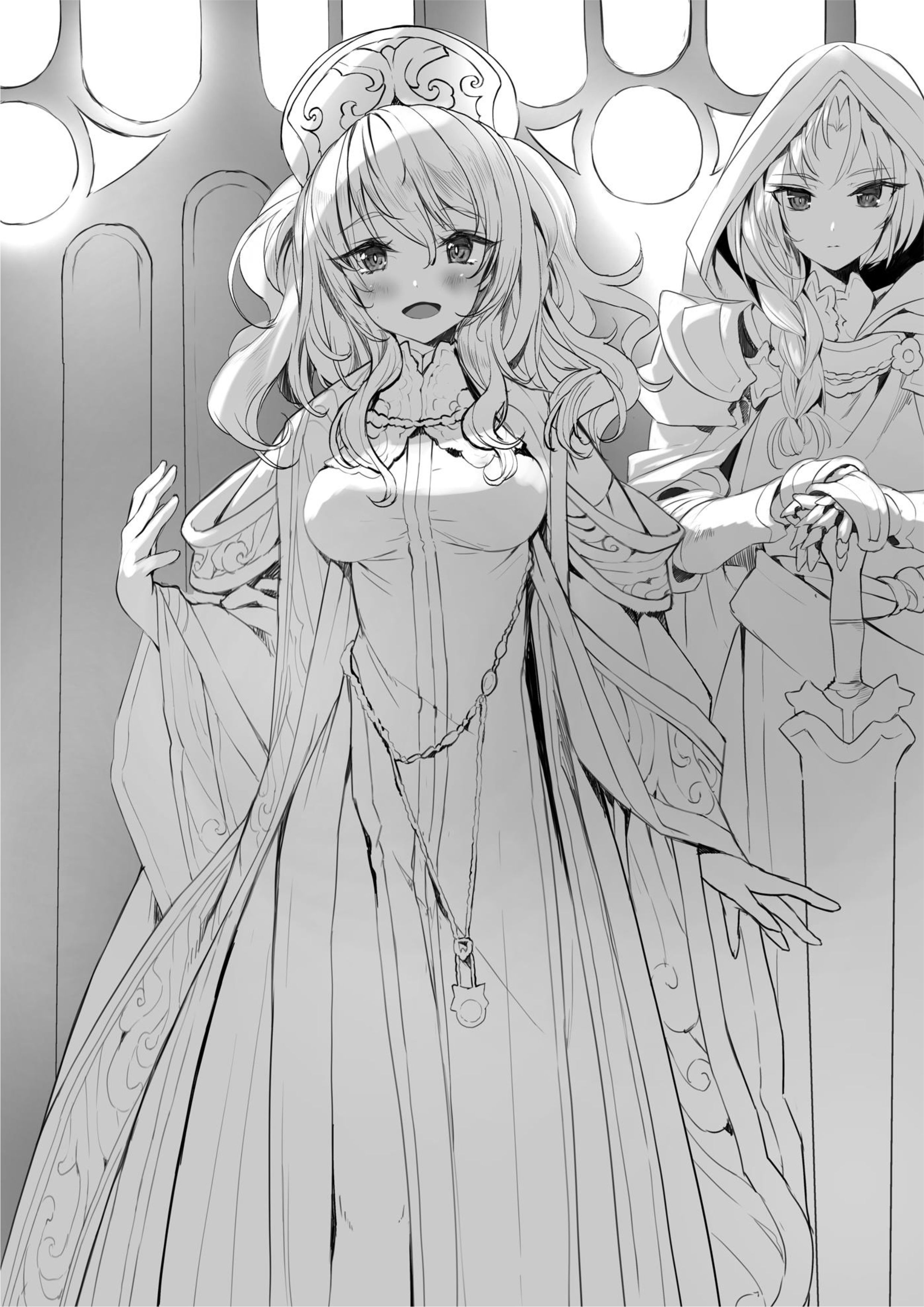 Isekai Maou to Shoukan Shoujo Dorei Majutsu V13 Illustration - Megumi Novel
