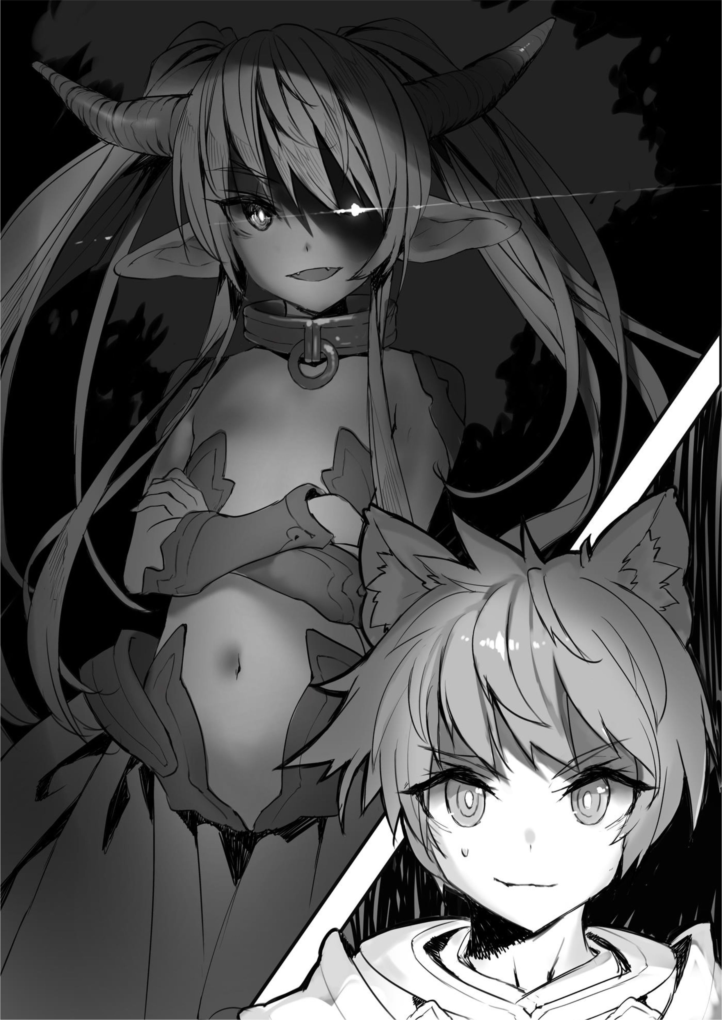 Isekai Maou to Shoukan Shoujo Dorei Majutsu V13 Illustration - Megumi Novel