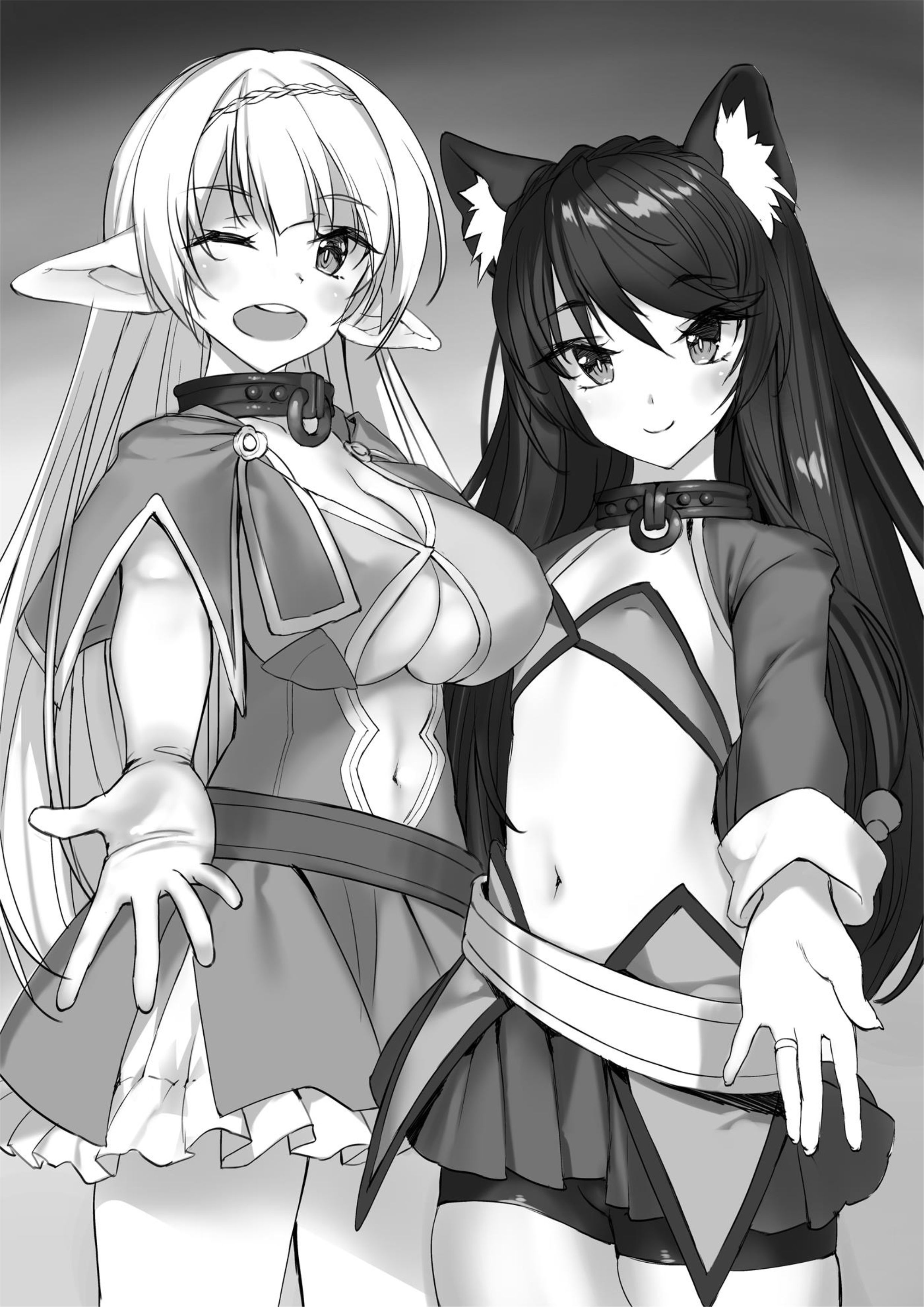 Isekai Maou to Shoukan Shoujo Dorei Majutsu V13 Illustration - Megumi Novel