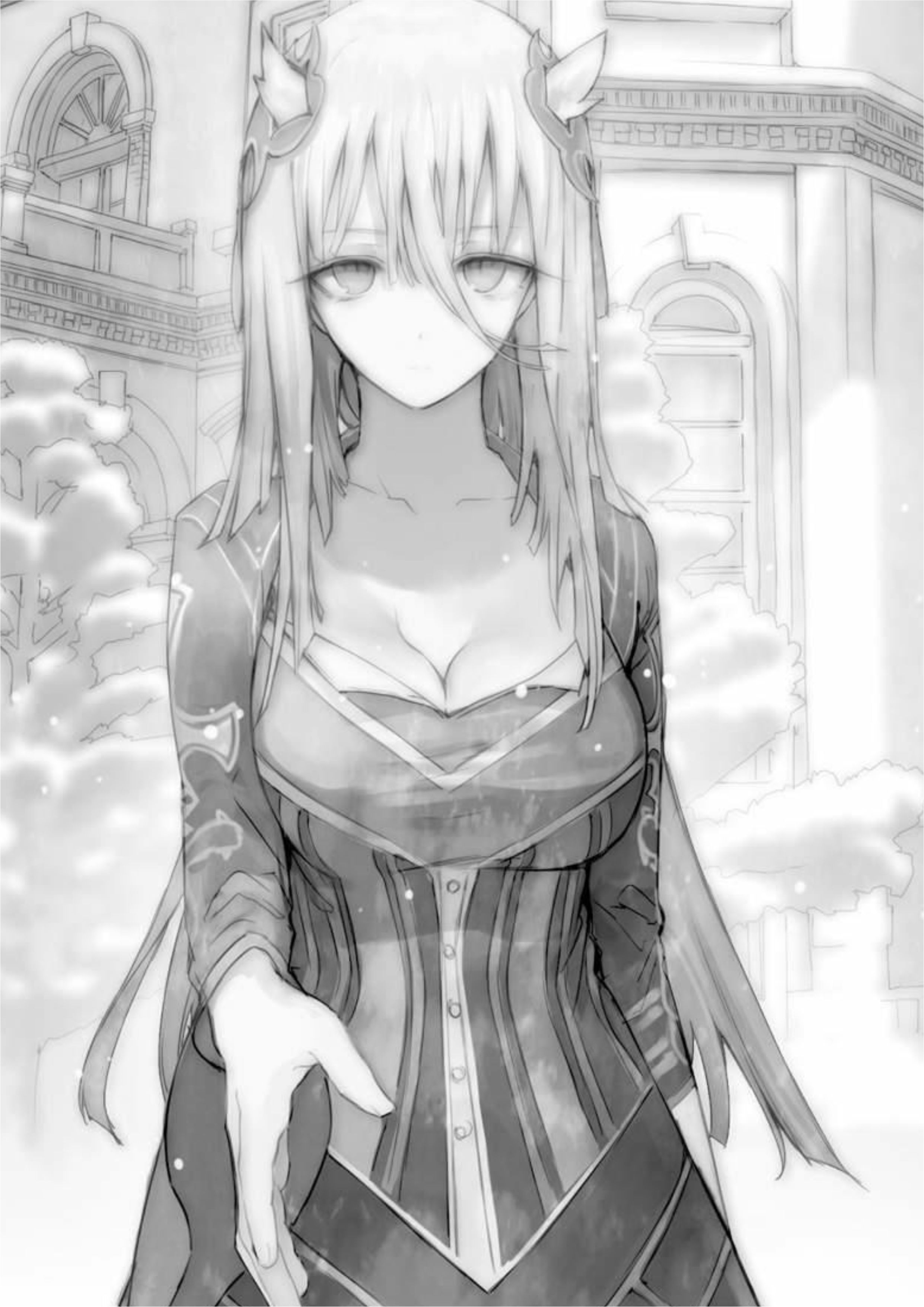 Isekai Meikyuu no Saishinbu wo Mezasou V4 Illustration - Megumi Novel
