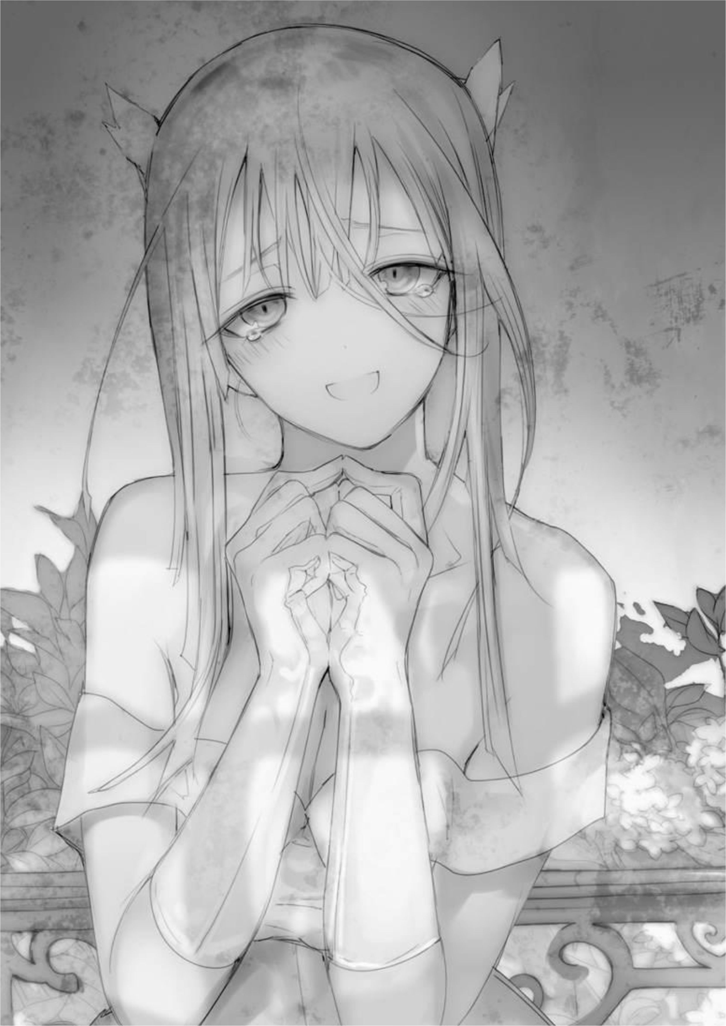 Isekai Meikyuu no Saishinbu wo Mezasou V4 Illustration - Megumi Novel