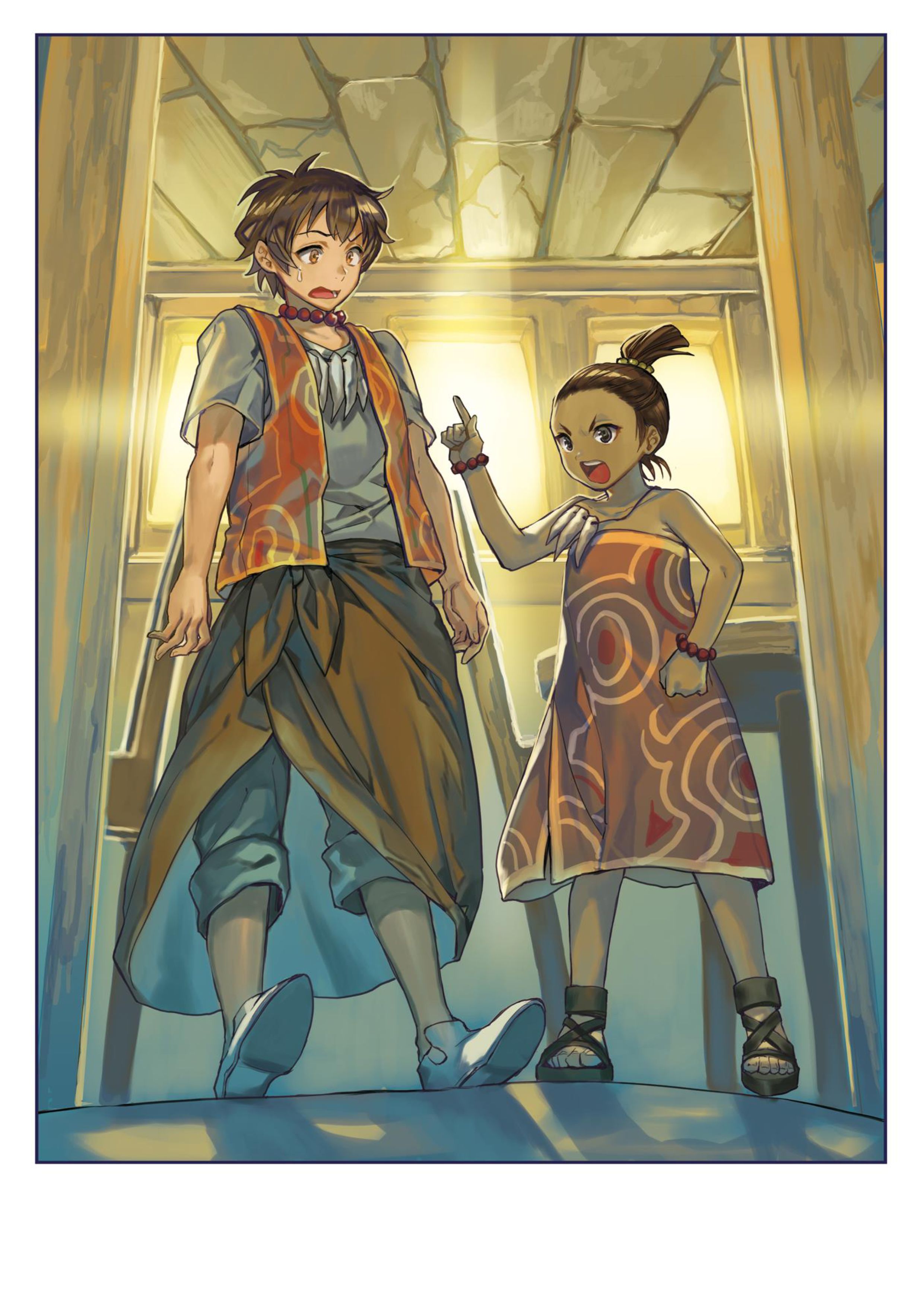 Isekai Ryouridou V8 Illustration - Megumi Novel