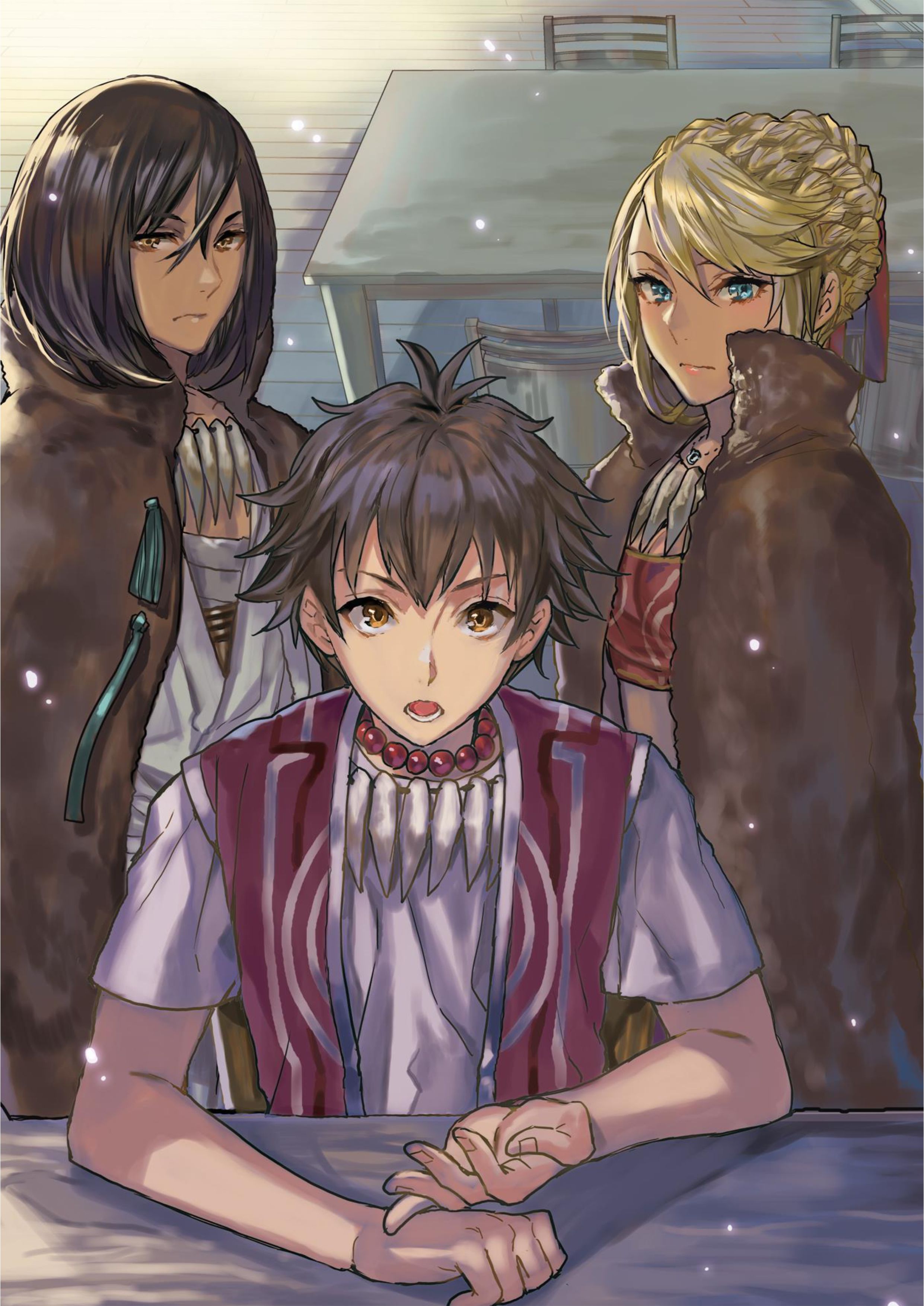 Isekai Ryouridou V12 Illustration - Megumi Novel