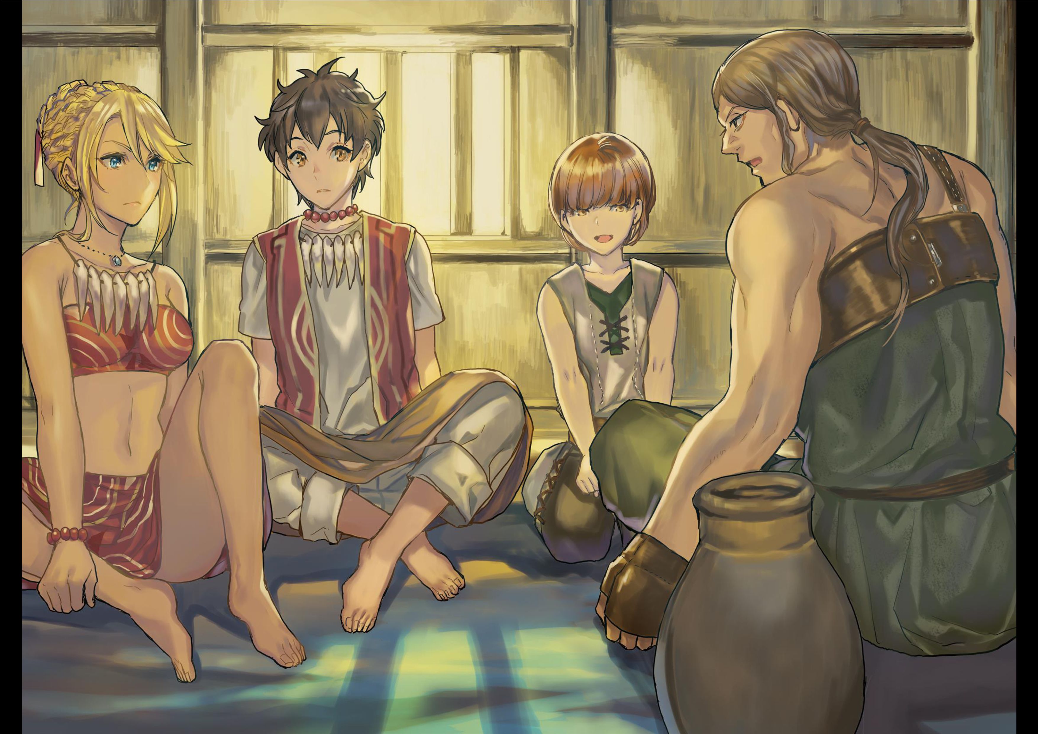 Isekai Ryouridou V12 Illustration - Megumi Novel