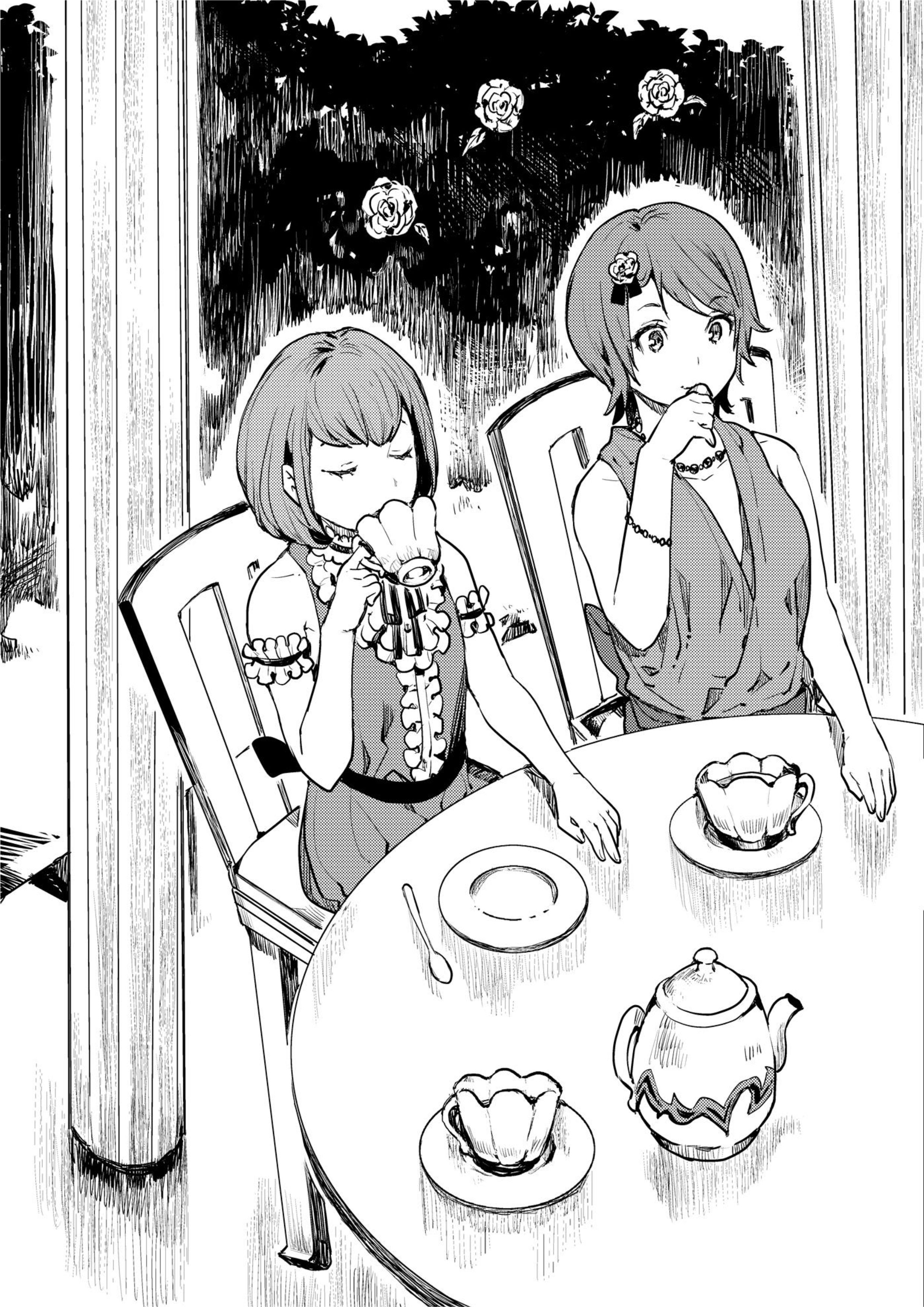 Isekai Ryouridou V19 Illustration - Megumi Novel