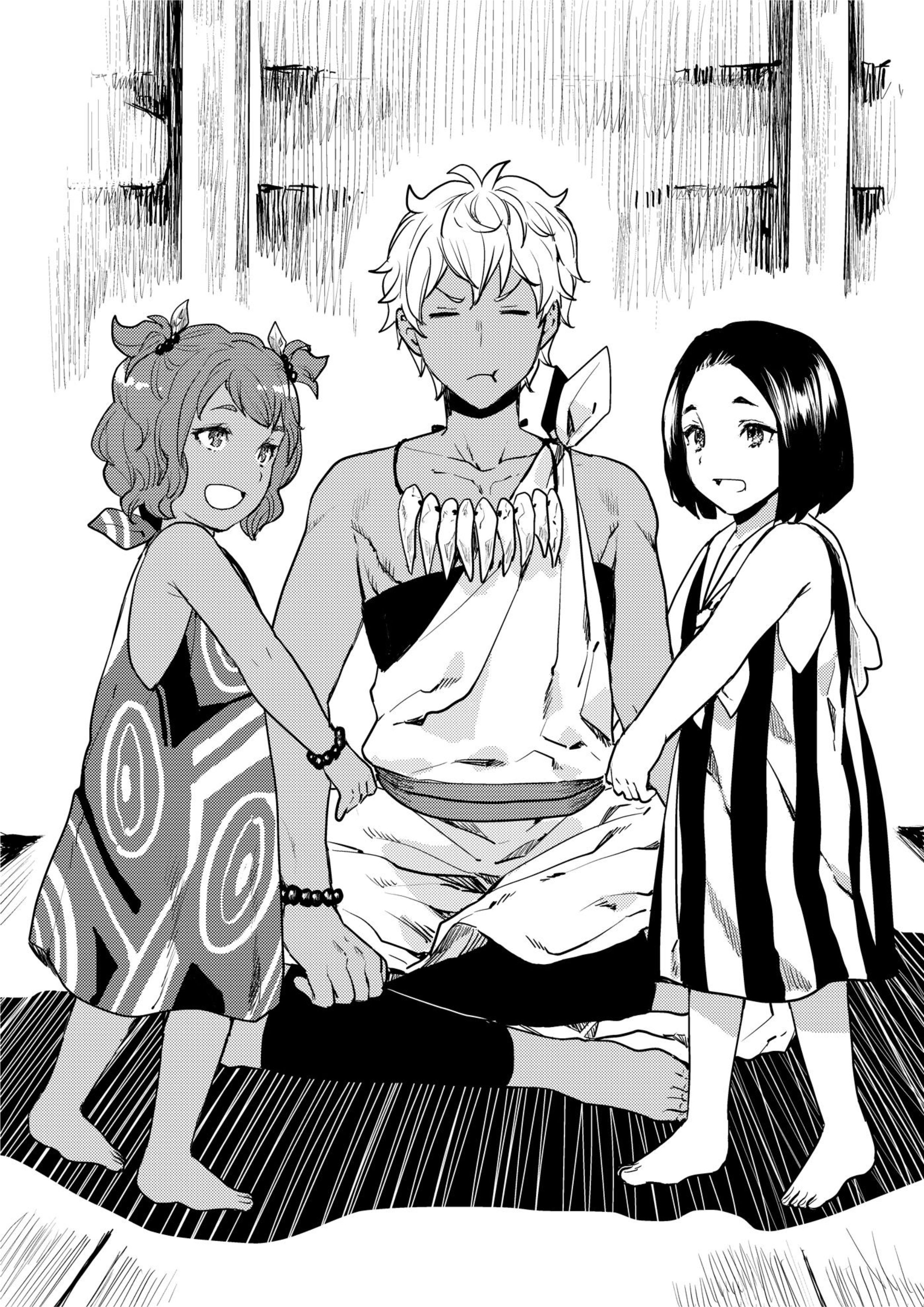Isekai Ryouridou V19 Illustration - Megumi Novel