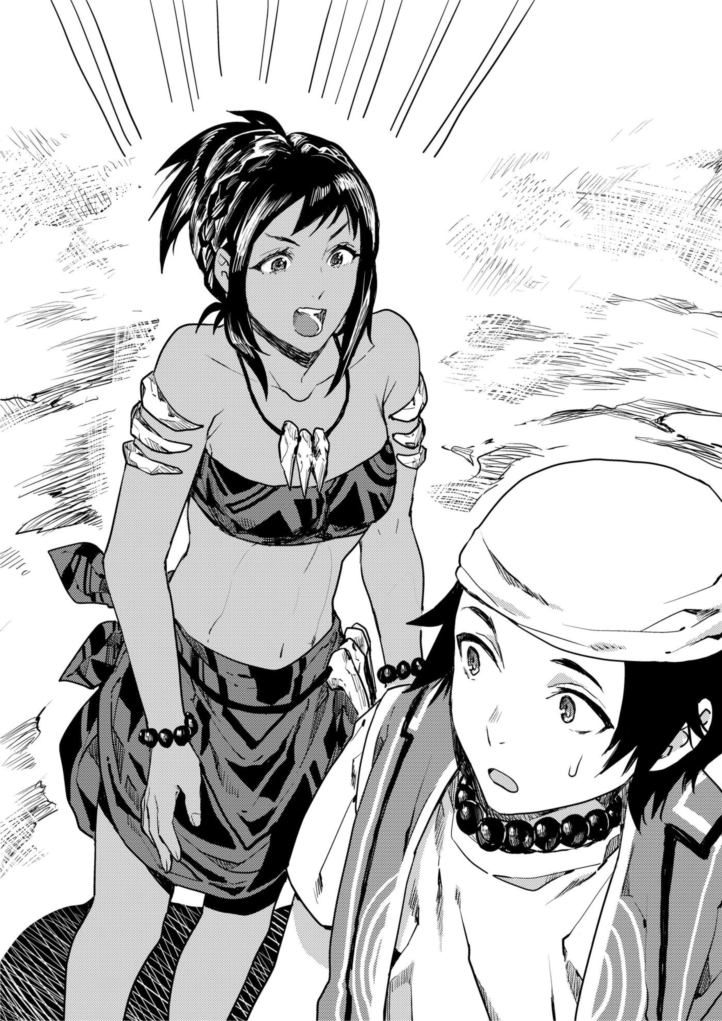 Isekai Ryouridou V19 Illustration - Megumi Novel