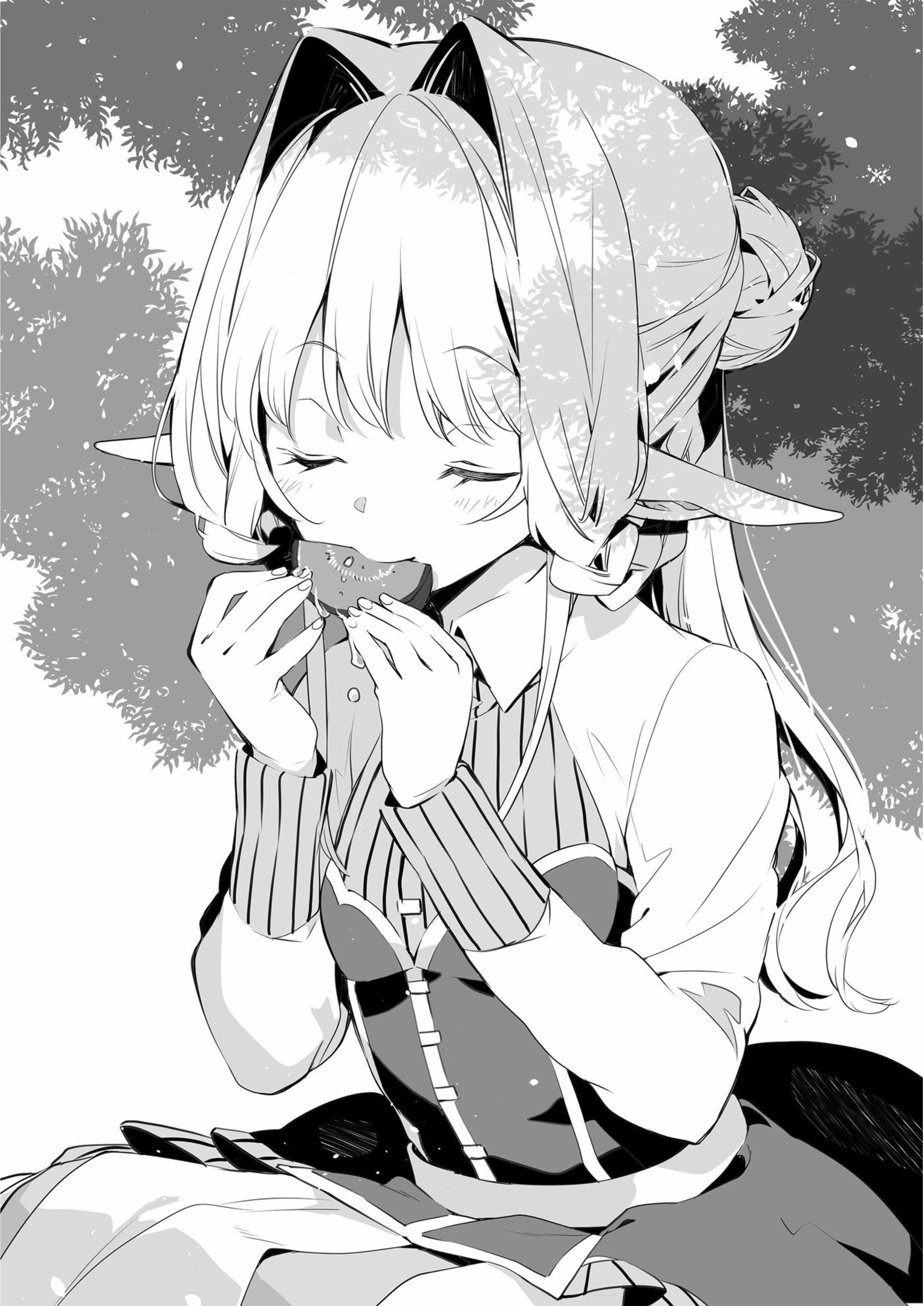 Isekai Teni V1 Illustration - Megumi Novel