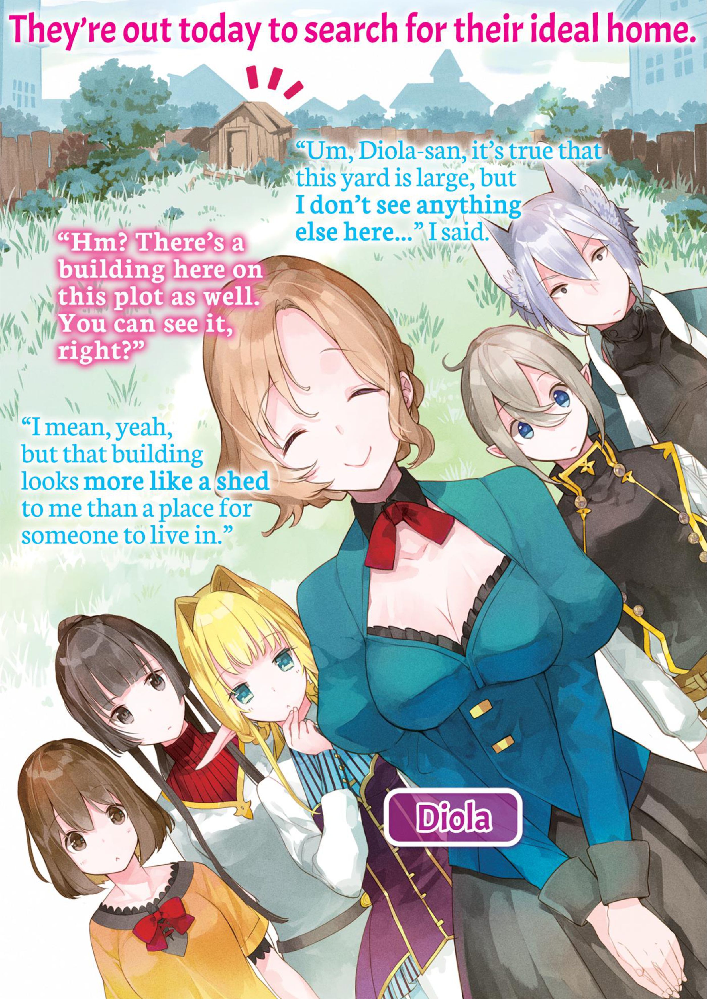 Isekai Teni V2 Illustration - Megumi Novel