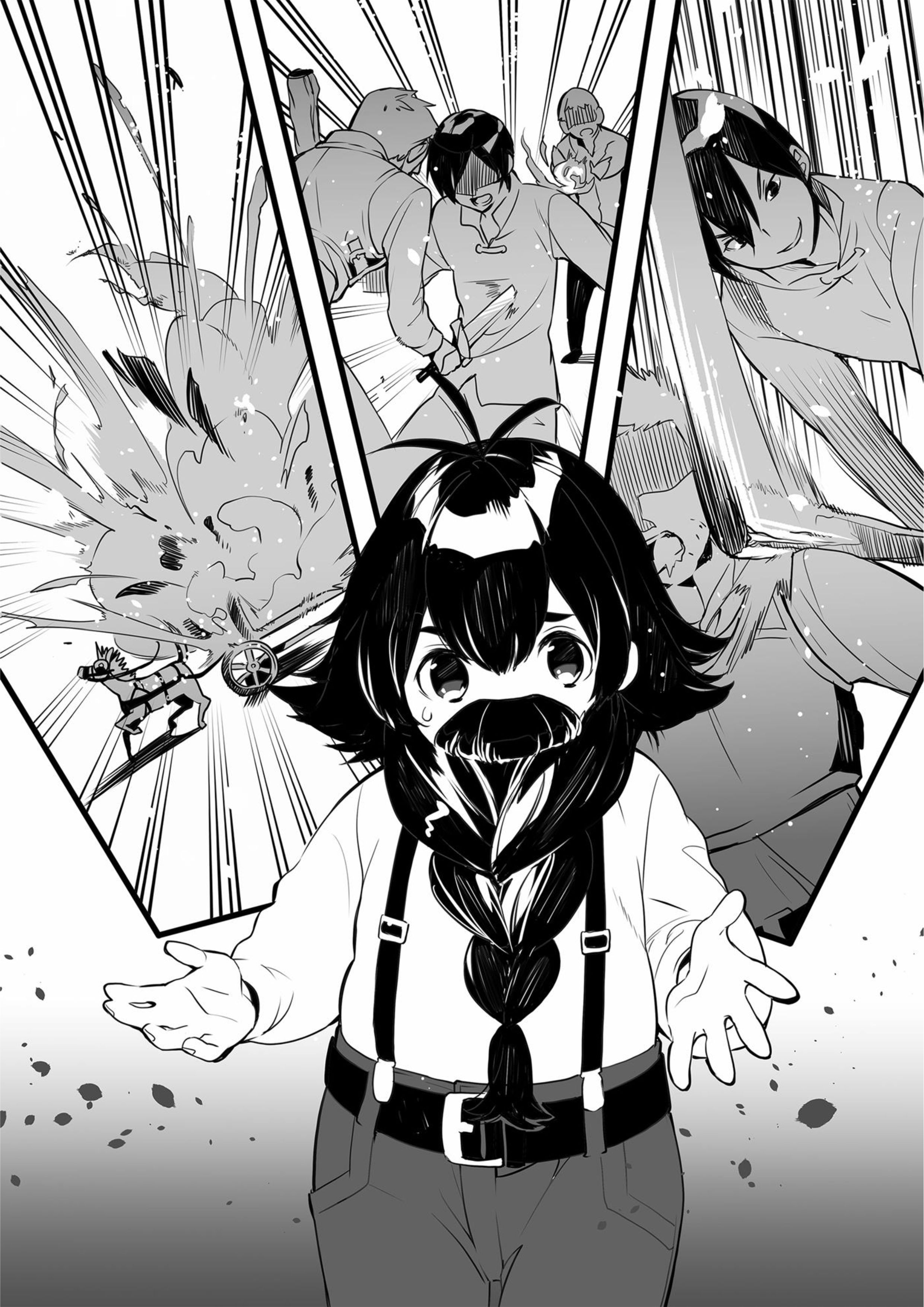 Isekai Teni V2 Illustration - Megumi Novel