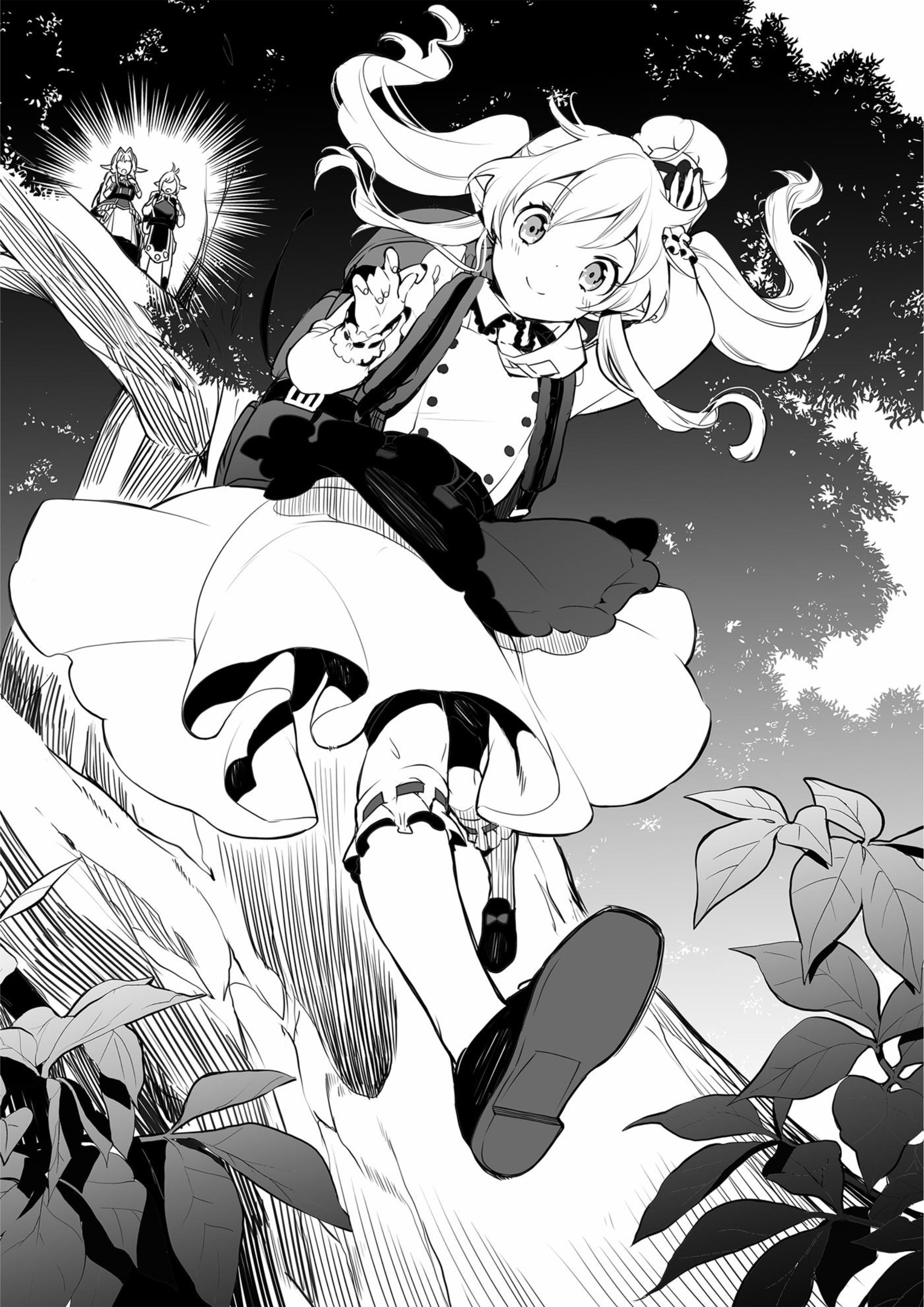 Isekai Teni V2 Illustration - Megumi Novel