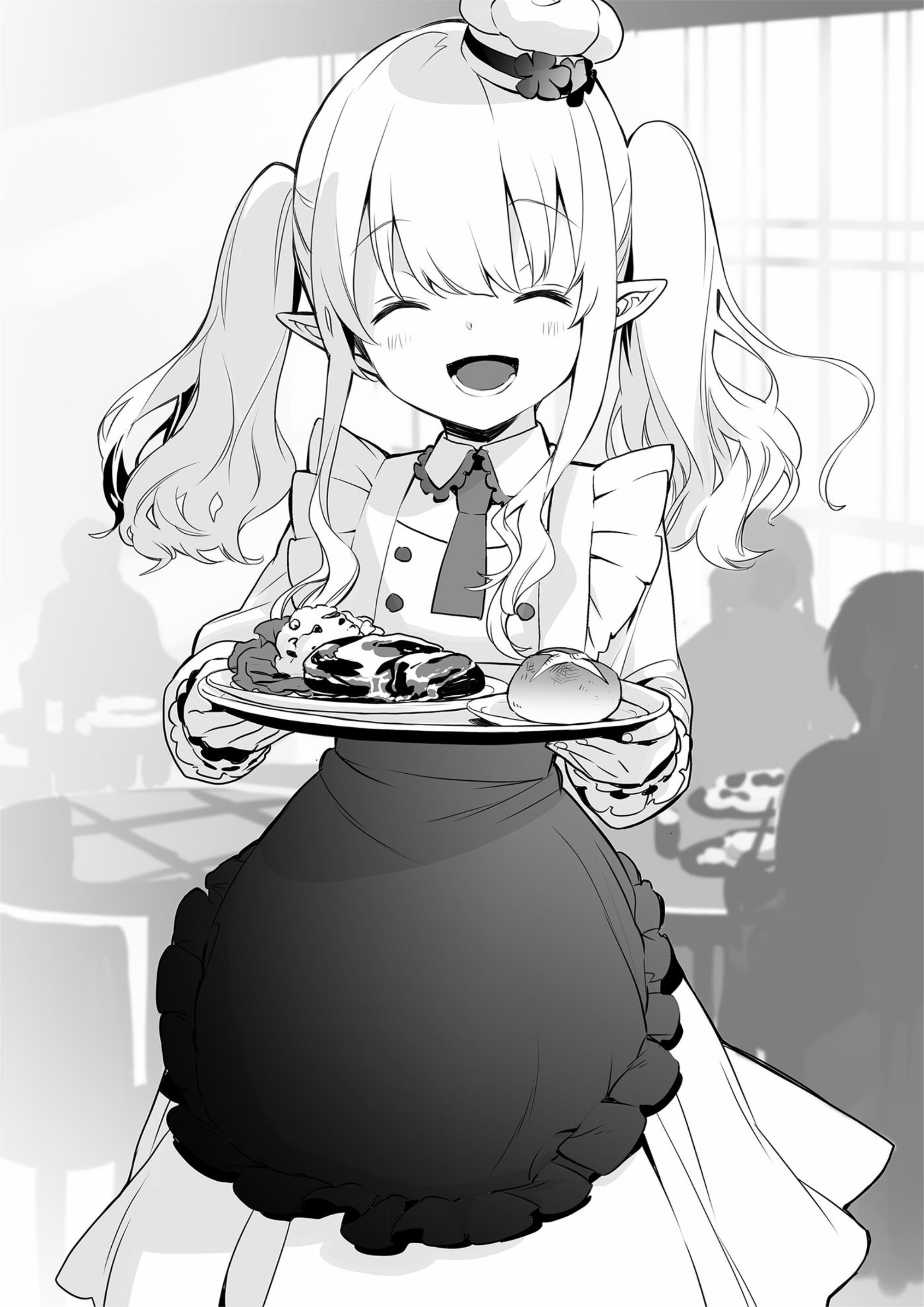 Isekai Teni V3 Illustration - Megumi Novel