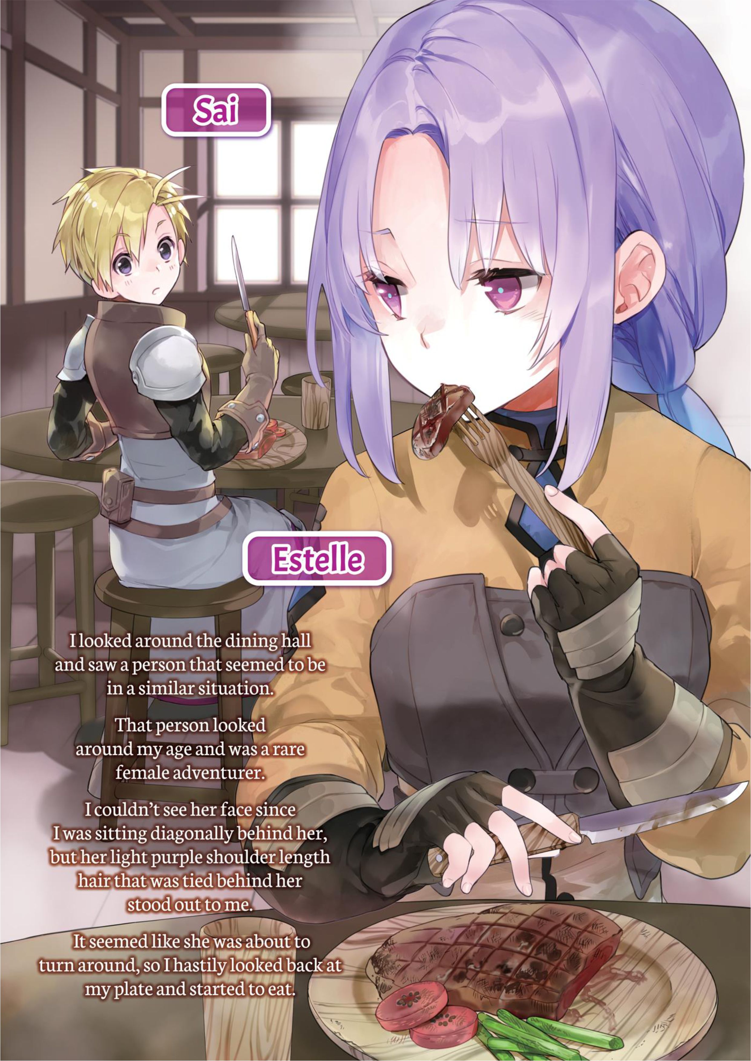 Isekai Teni V5 Illustration - Megumi Novel