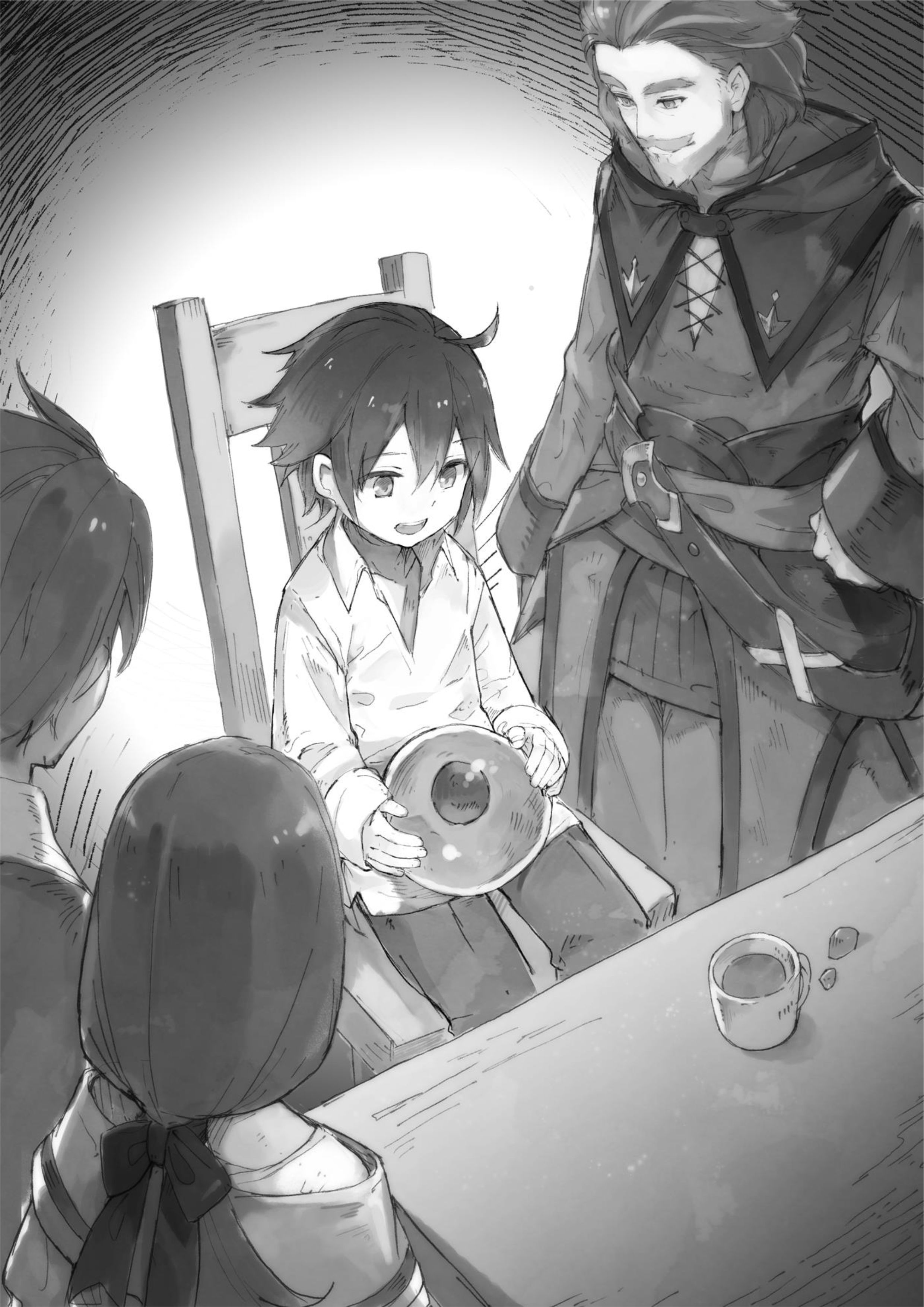 Isekai Tensei no Boukensha V1 Illustration - Megumi Novel