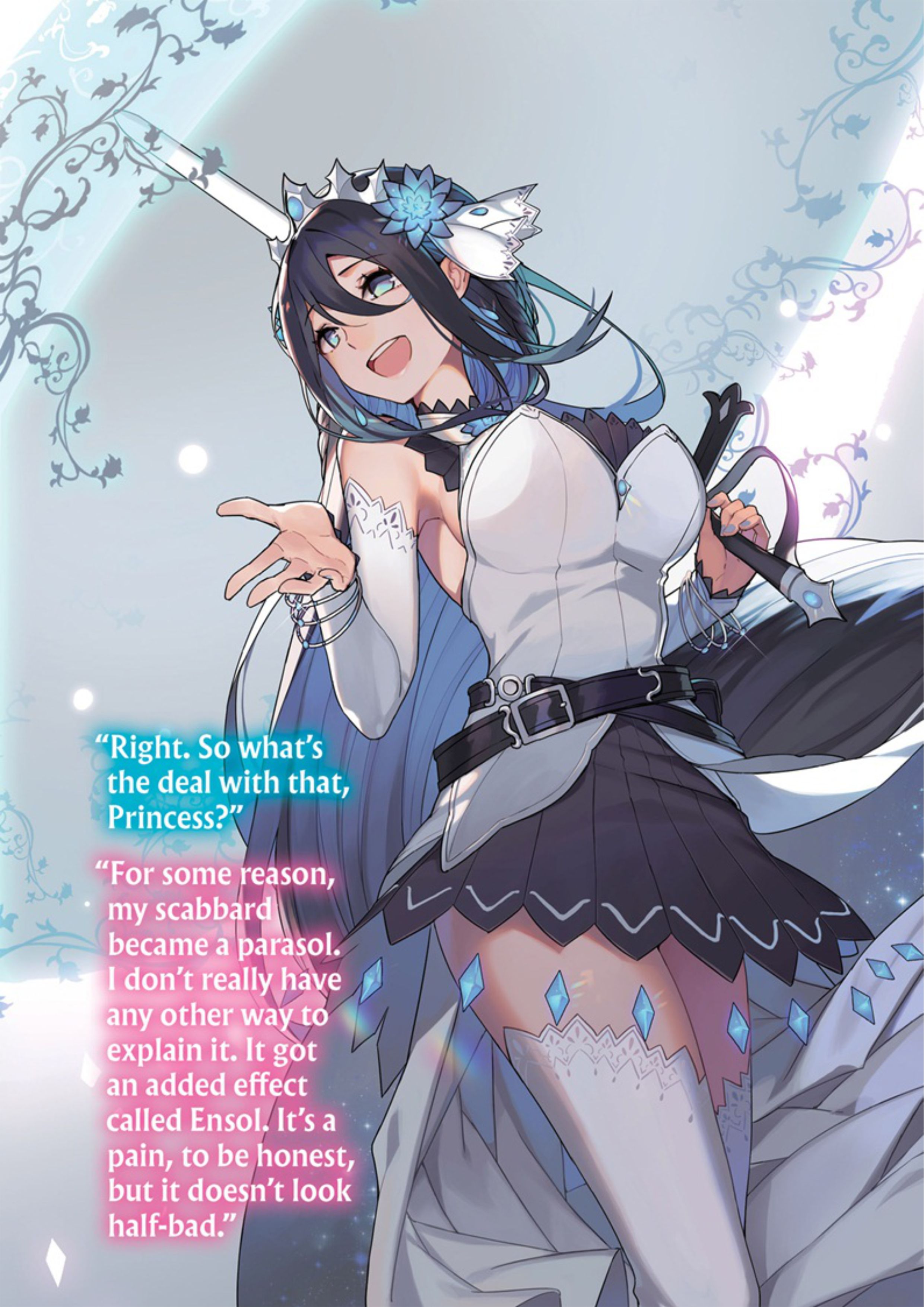 Jingai Hime Sama V2 Illustration - Megumi Novel