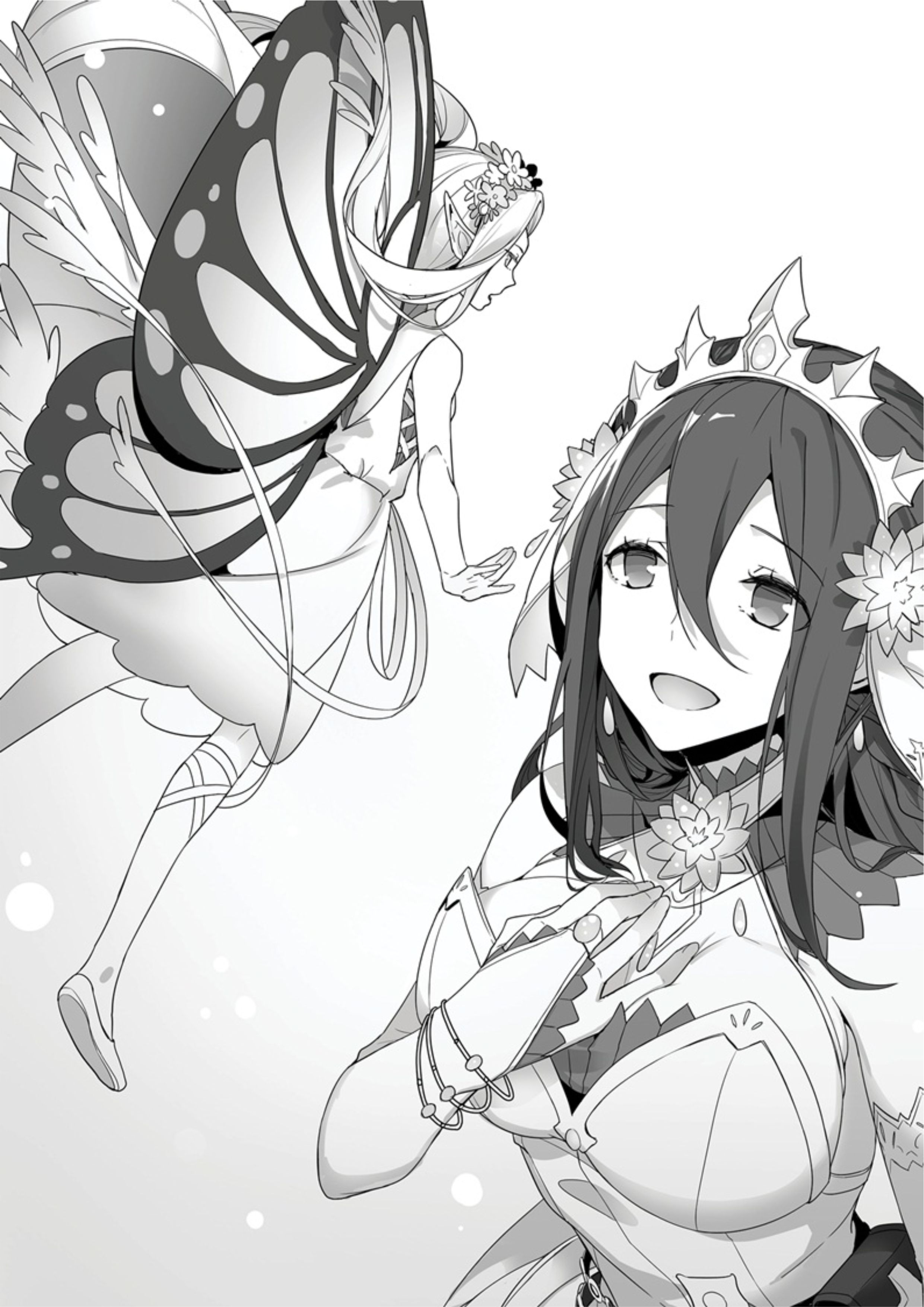 Jingai Hime Sama V2 Illustration - Megumi Novel