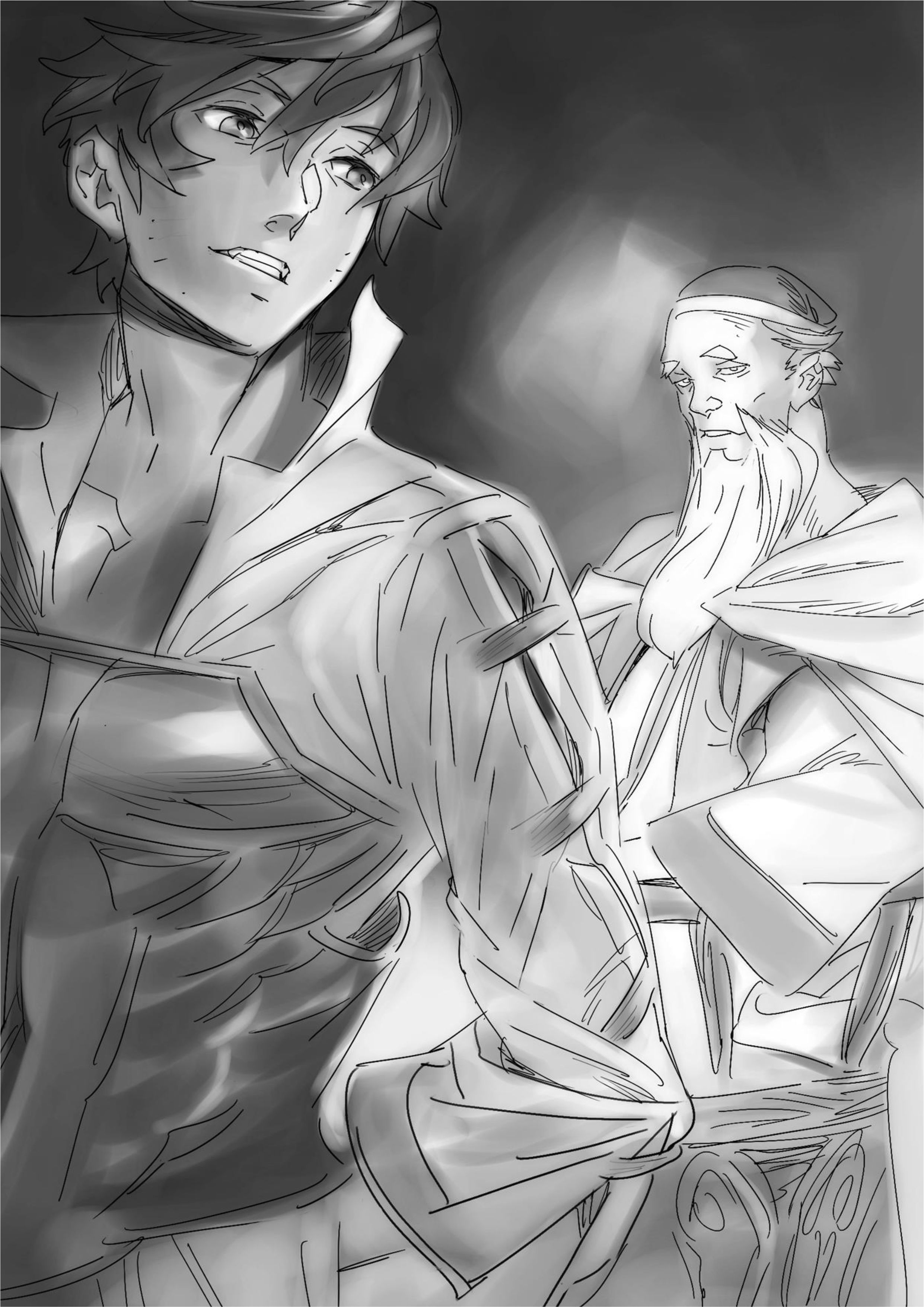 Jinrou e no Tensei V1 Illustration - Megumi Novel