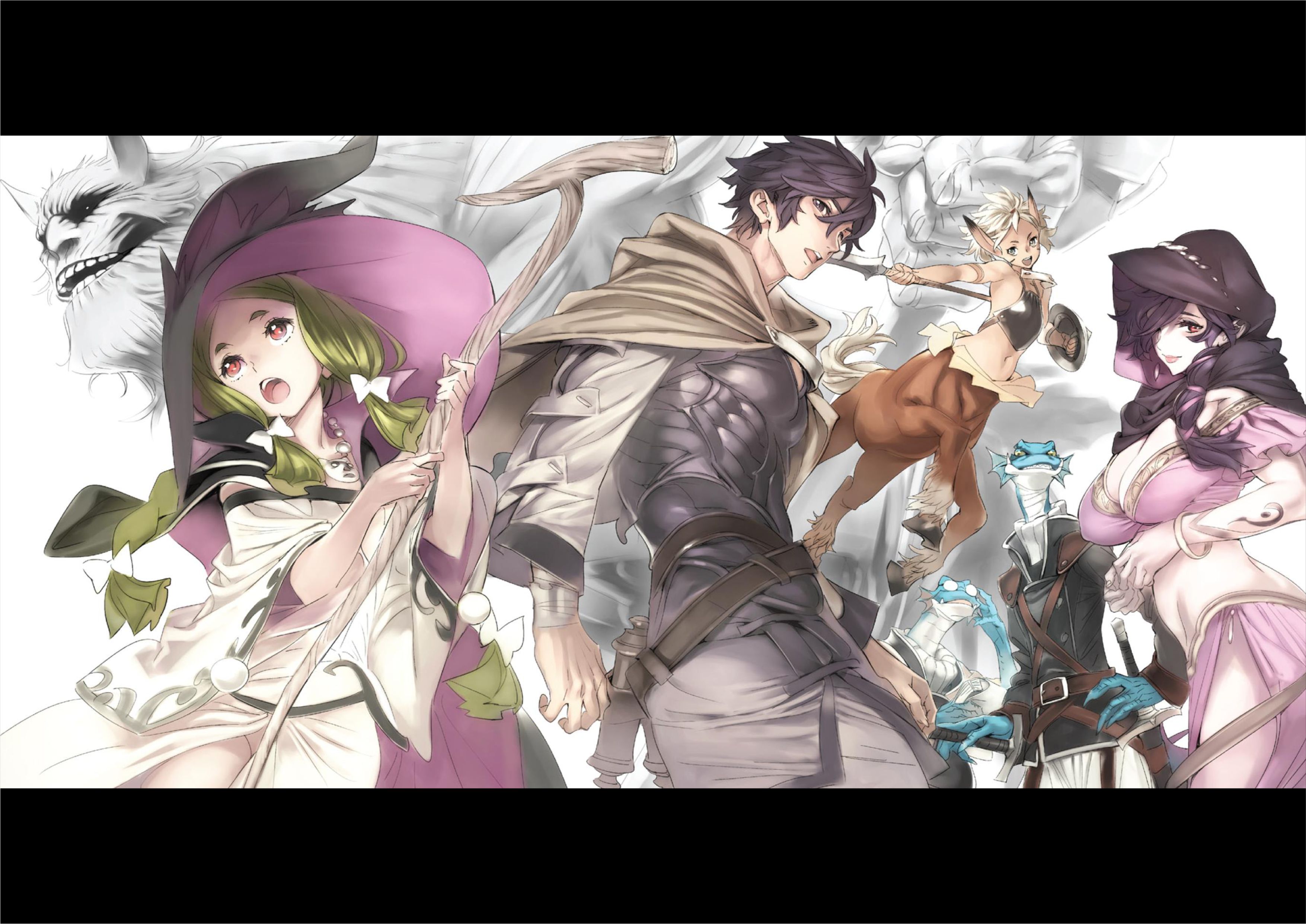 Jinrou e no Tensei V2 Illustration - Megumi Novel