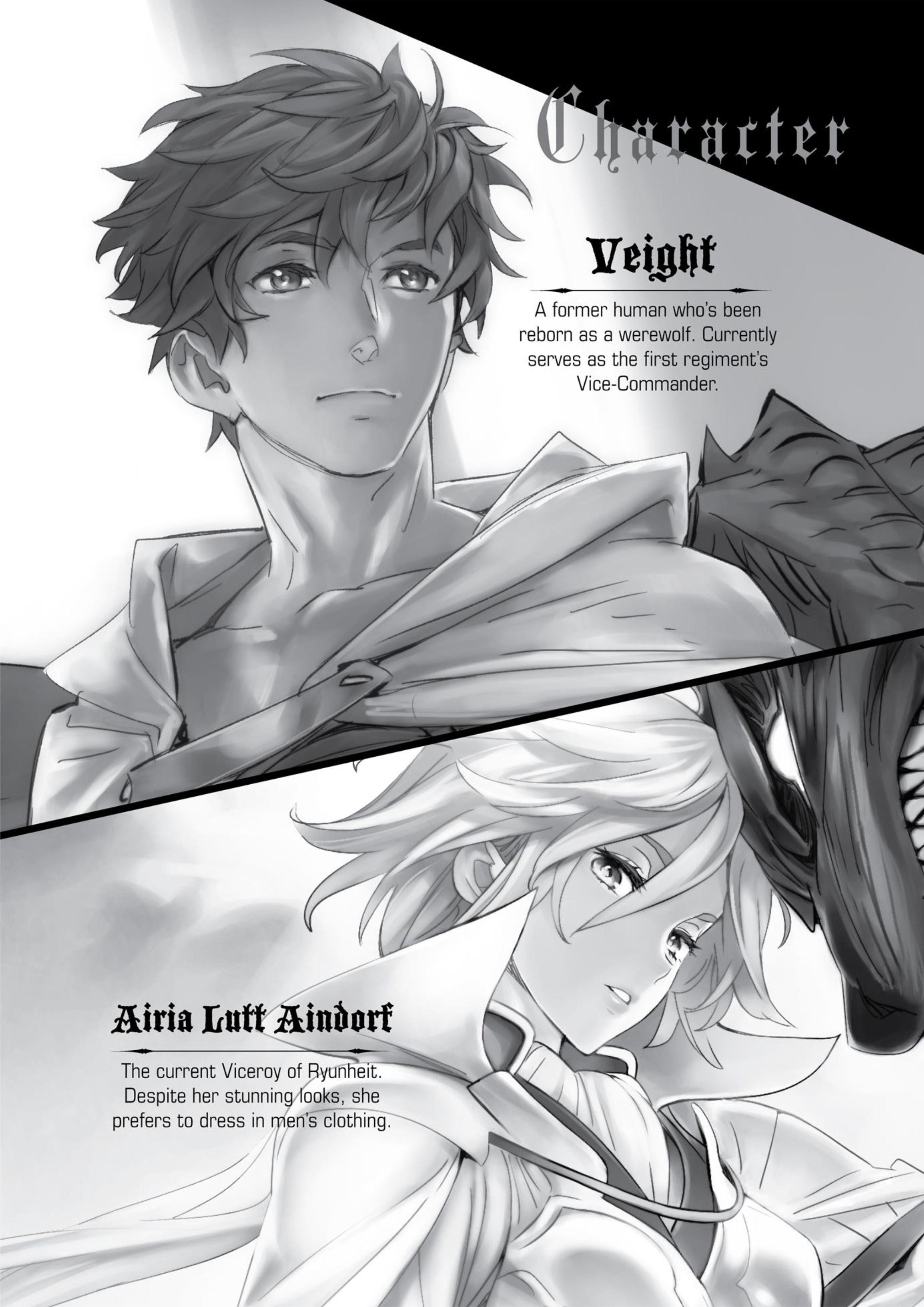 Jinrou e no Tensei V2 Illustration - Megumi Novel