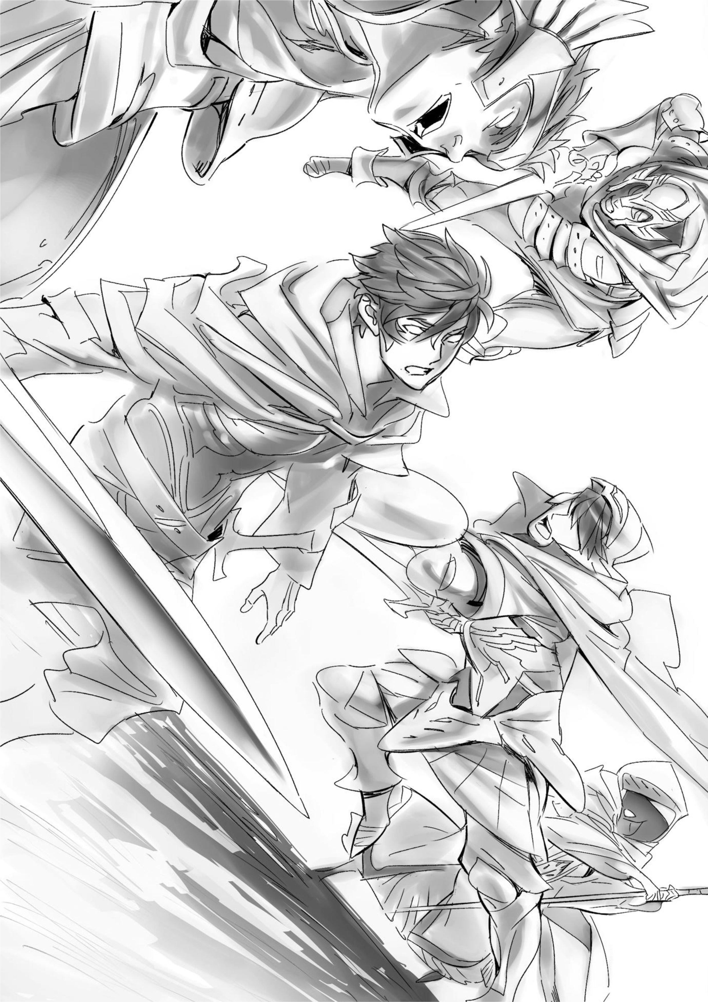 Jinrou e no Tensei V2 Illustration - Megumi Novel