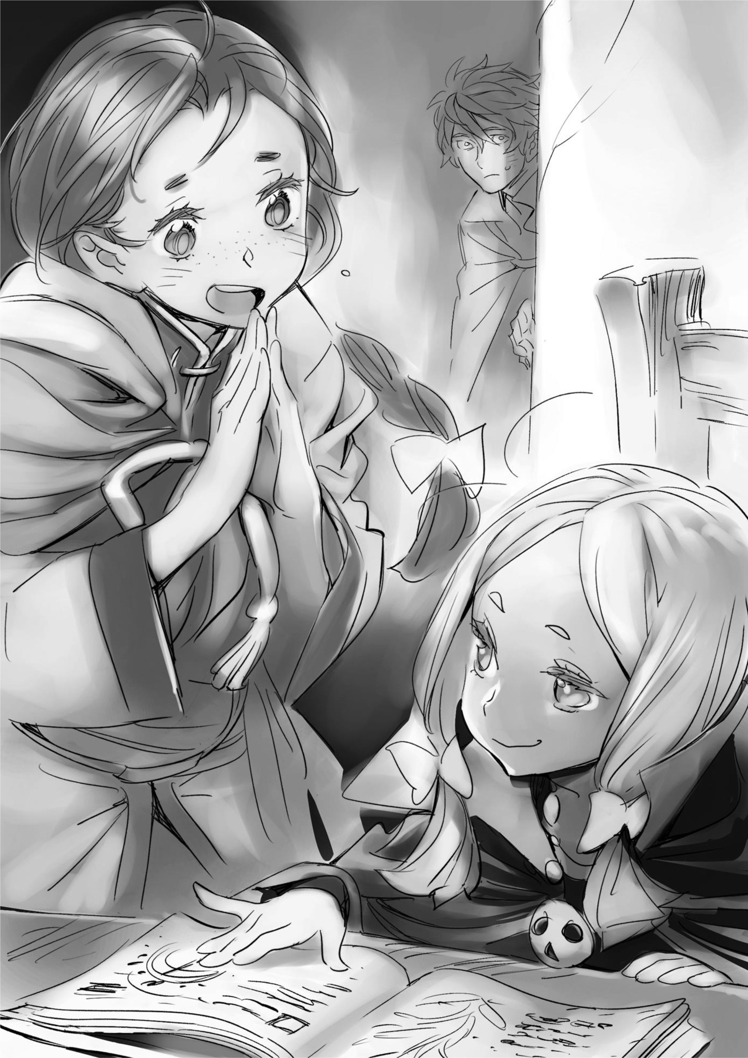 Jinrou e no Tensei V2 Illustration - Megumi Novel