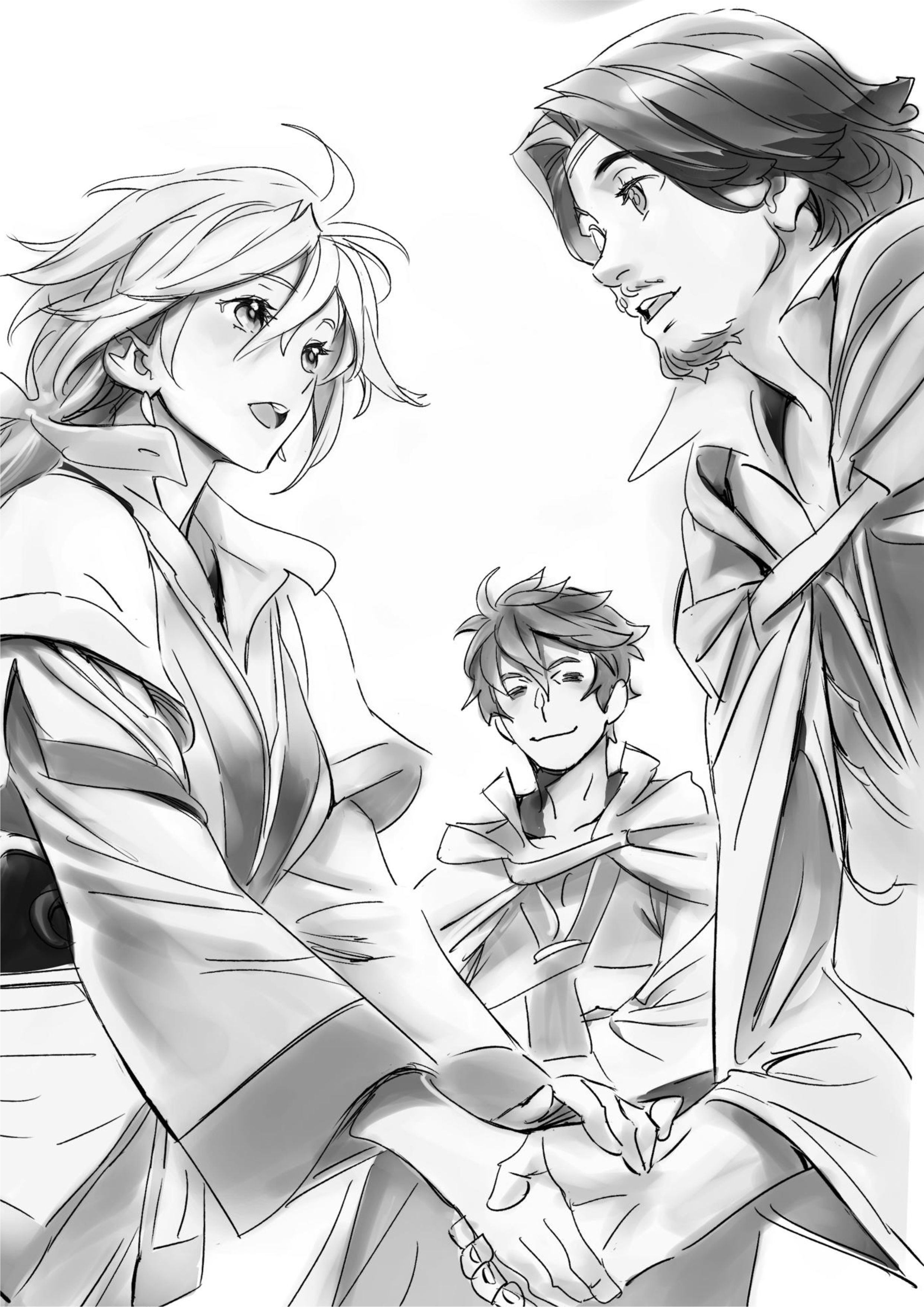 Jinrou e no Tensei V2 Illustration - Megumi Novel