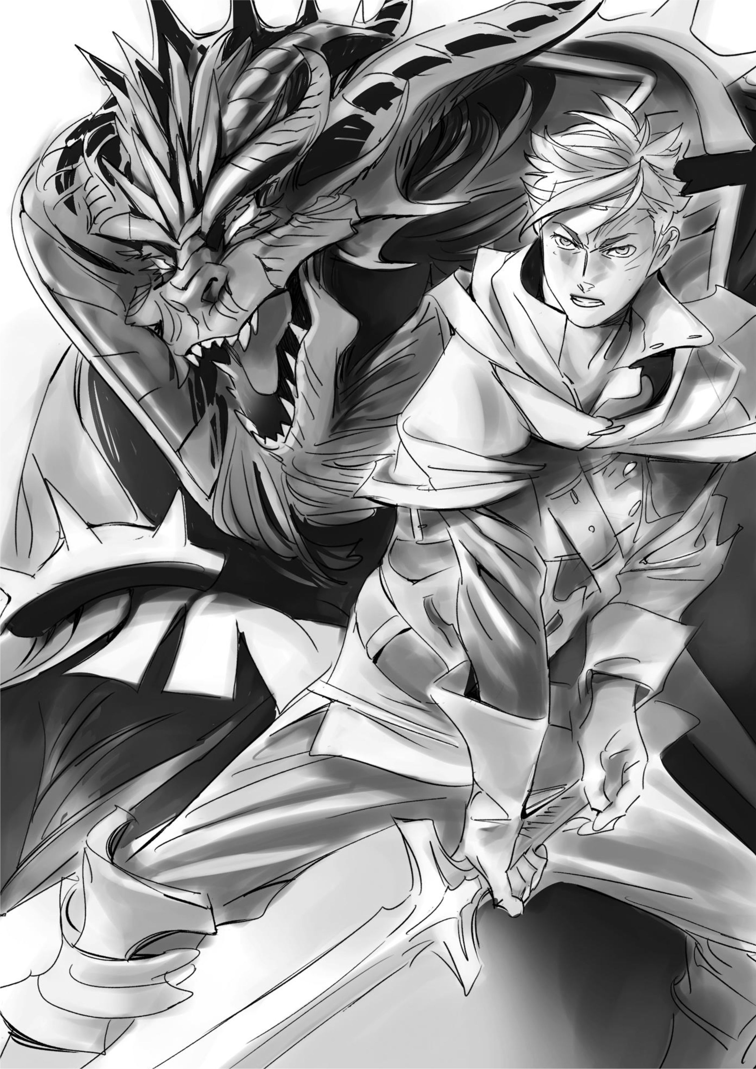 Jinrou e no Tensei V2 Illustration - Megumi Novel