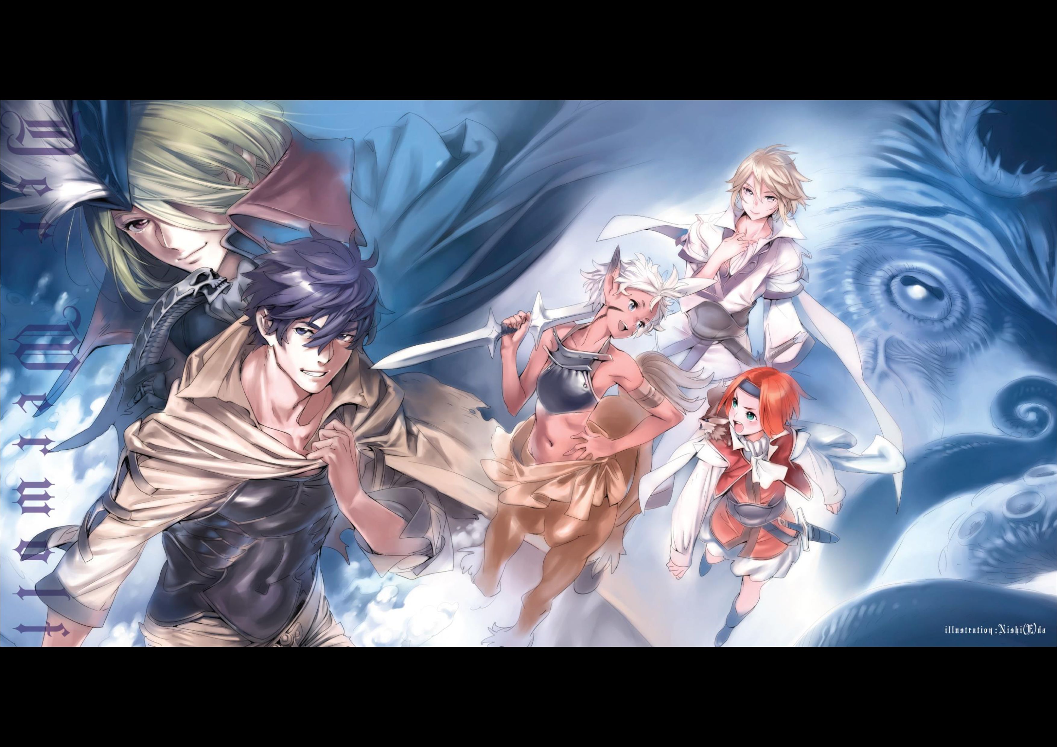 Jinrou e no Tensei V3 Illustration - Megumi Novel