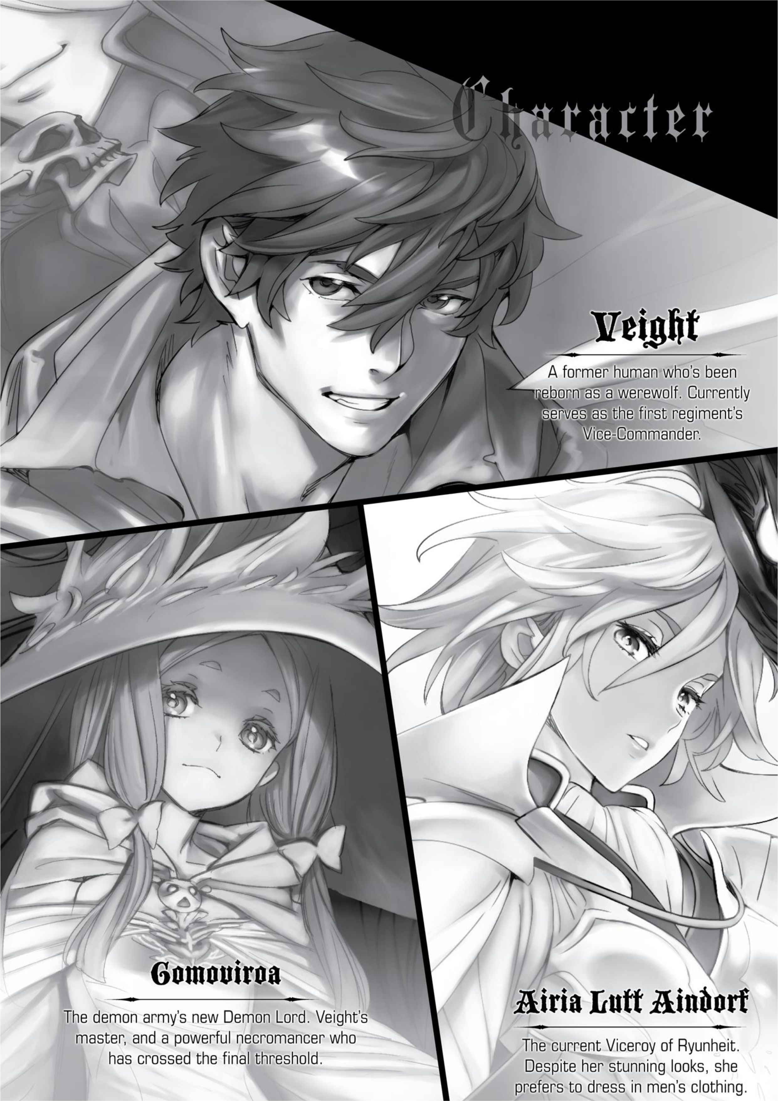 Jinrou e no Tensei V3 Illustration - Megumi Novel
