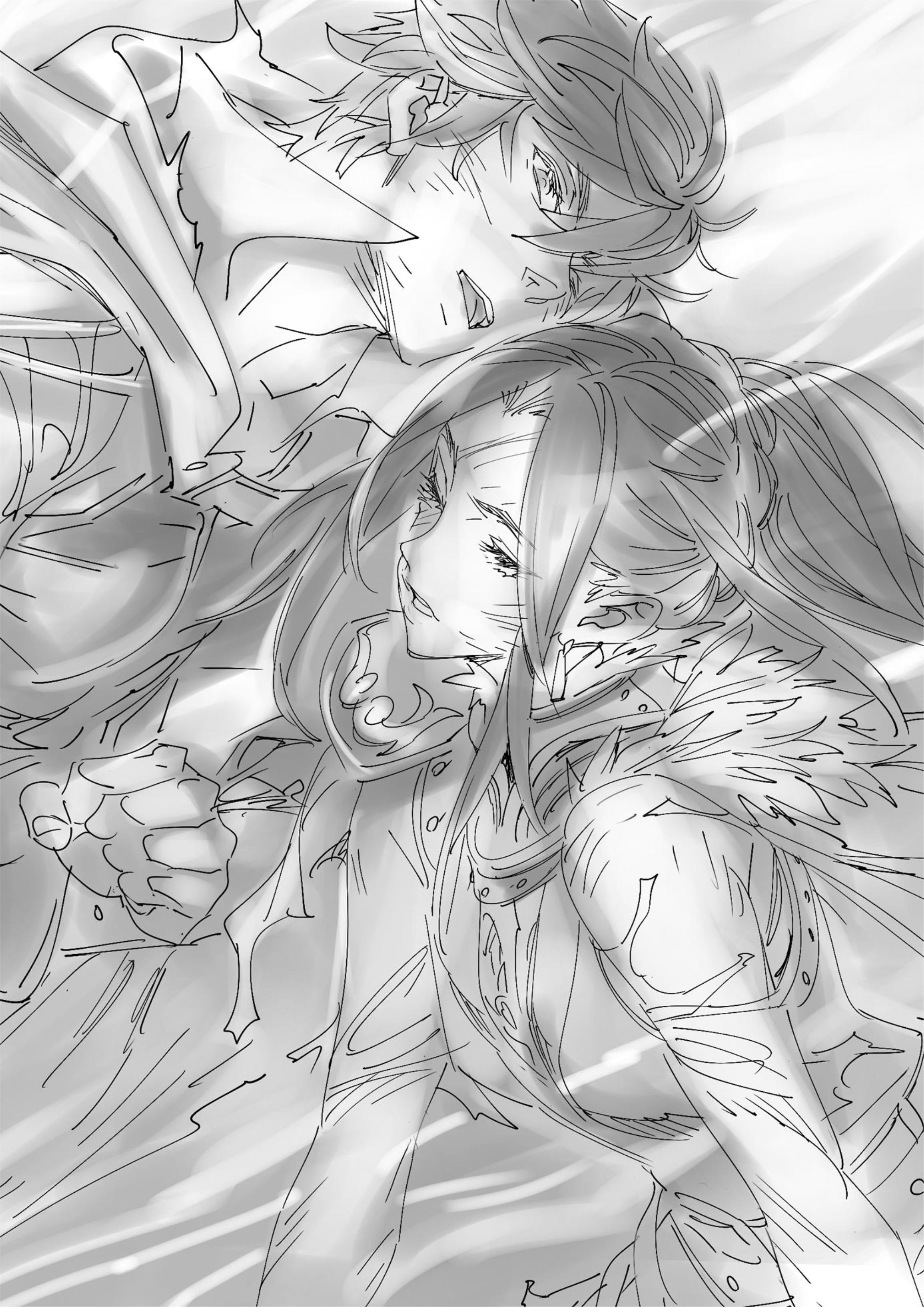 Jinrou e no Tensei V4 Illustration - Megumi Novel