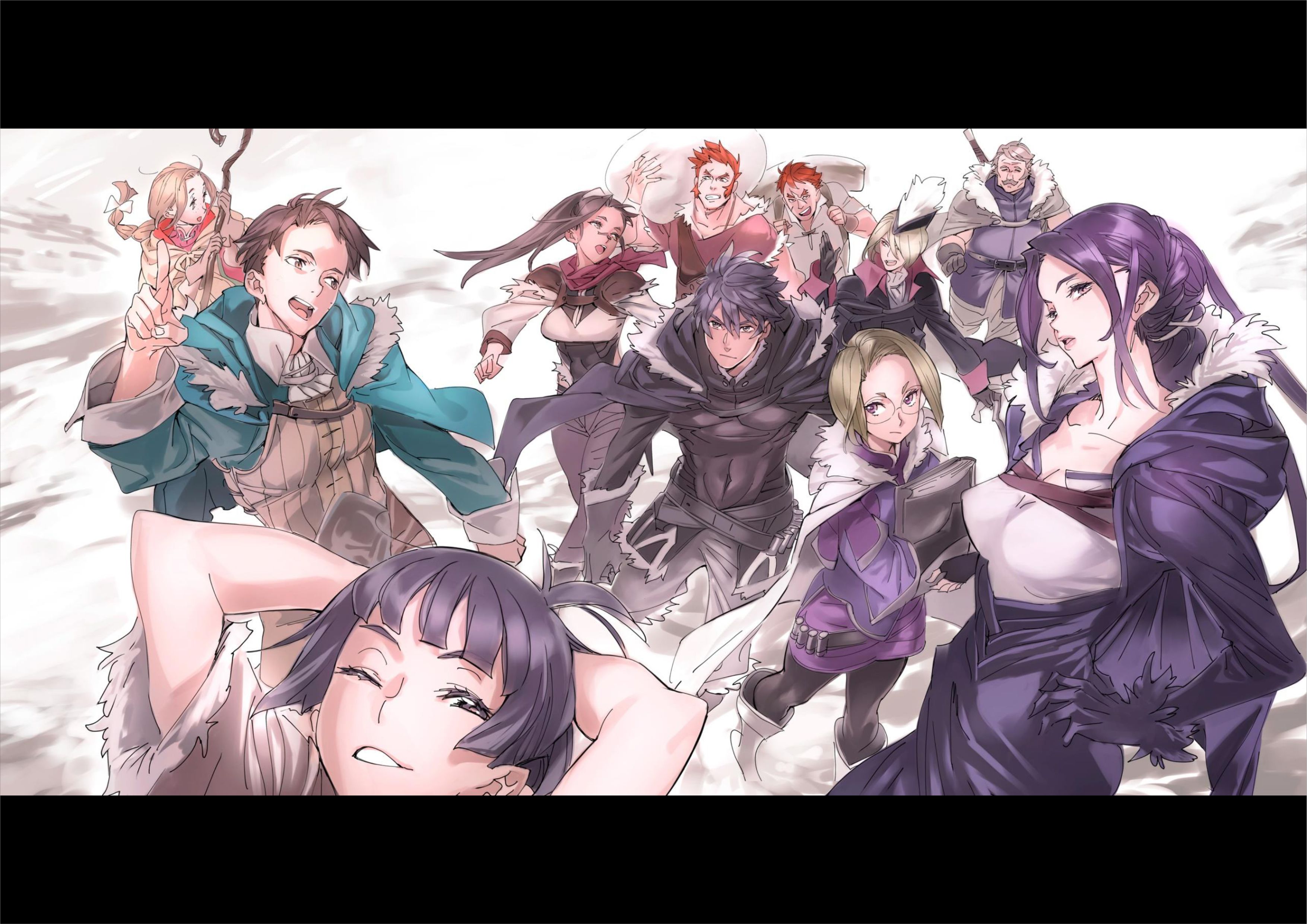 Jinrou e no Tensei V5 Illustration - Megumi Novel