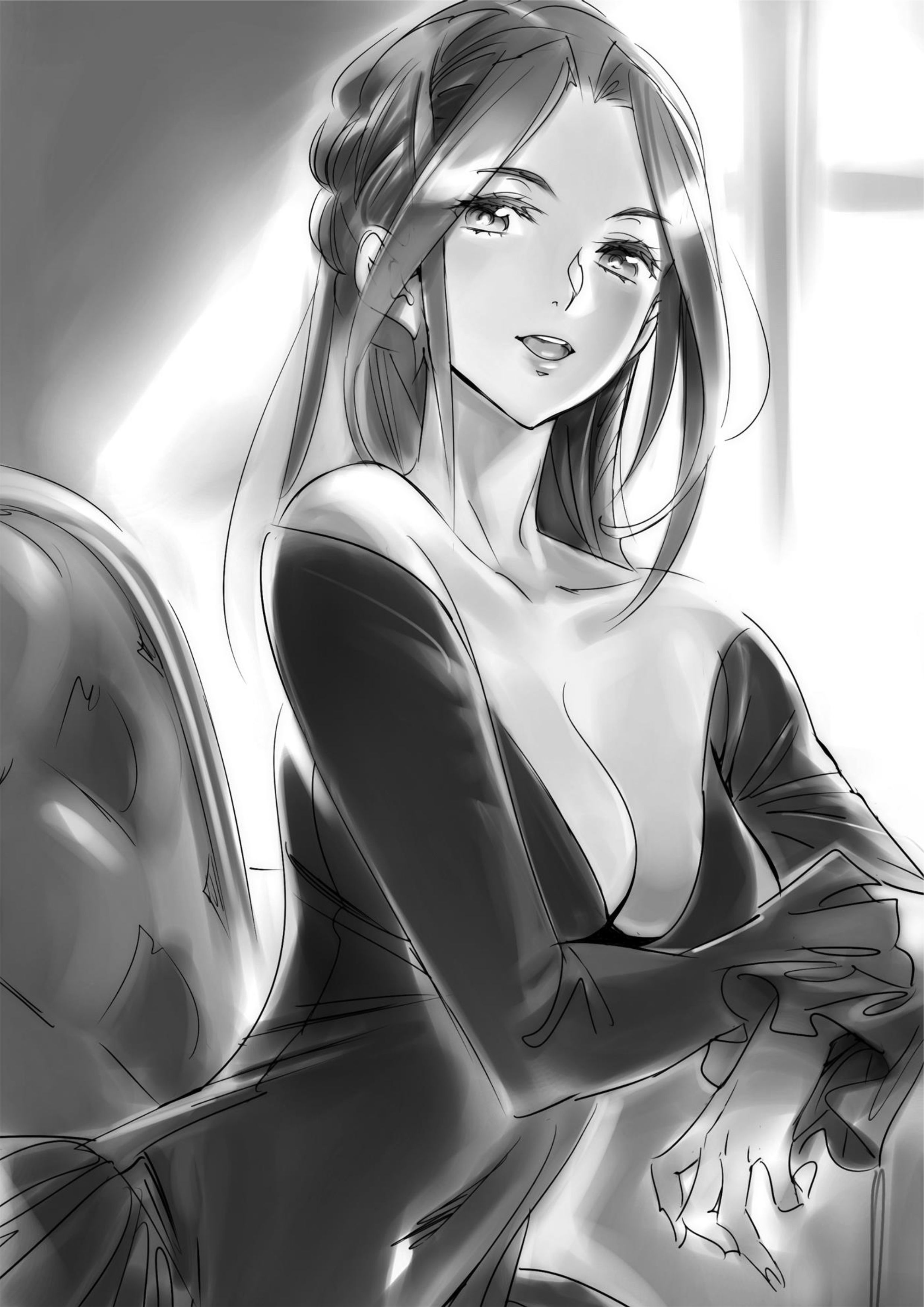 Jinrou e no Tensei V5 Illustration - Megumi Novel