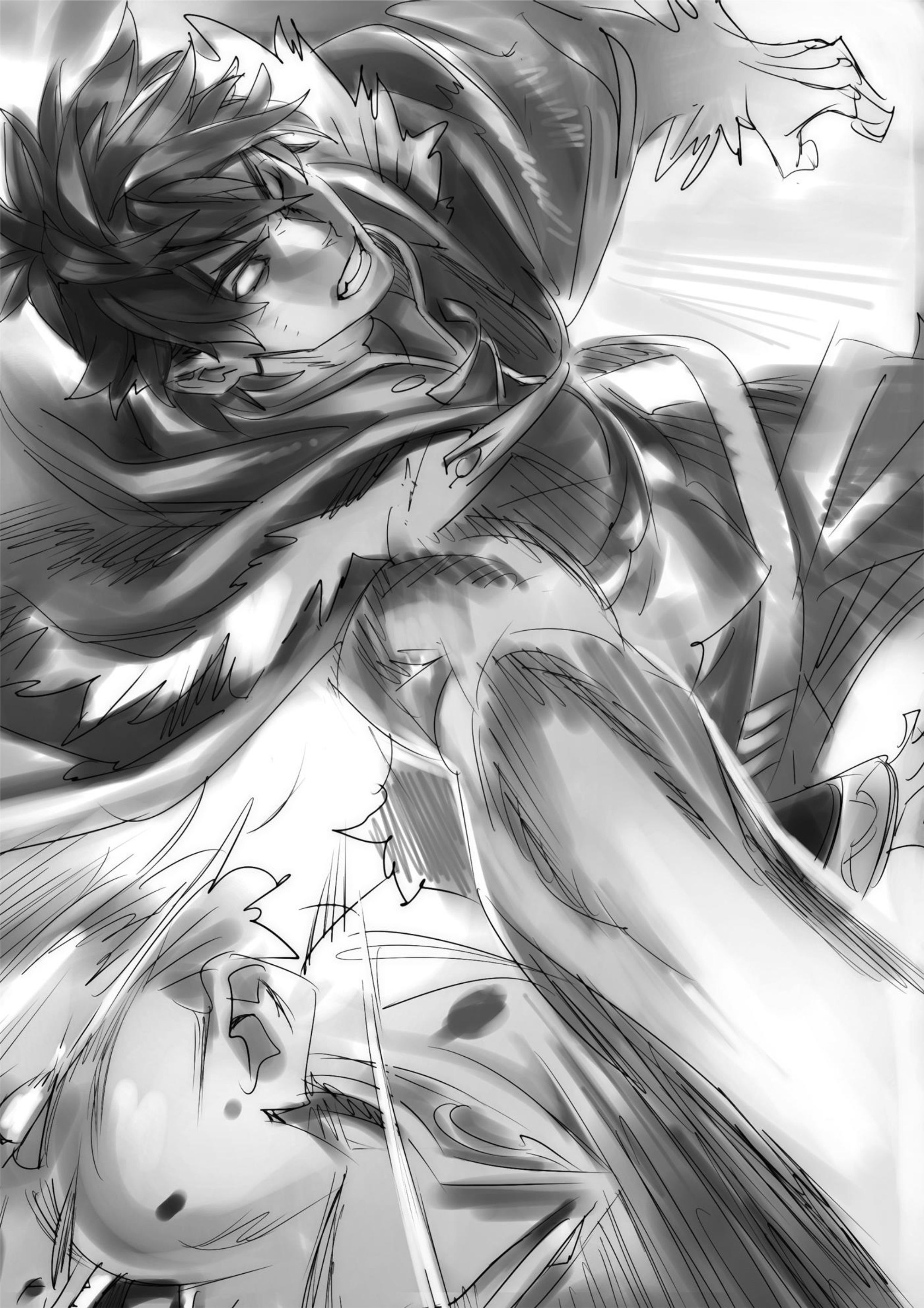 Jinrou e no Tensei V5 Illustration - Megumi Novel