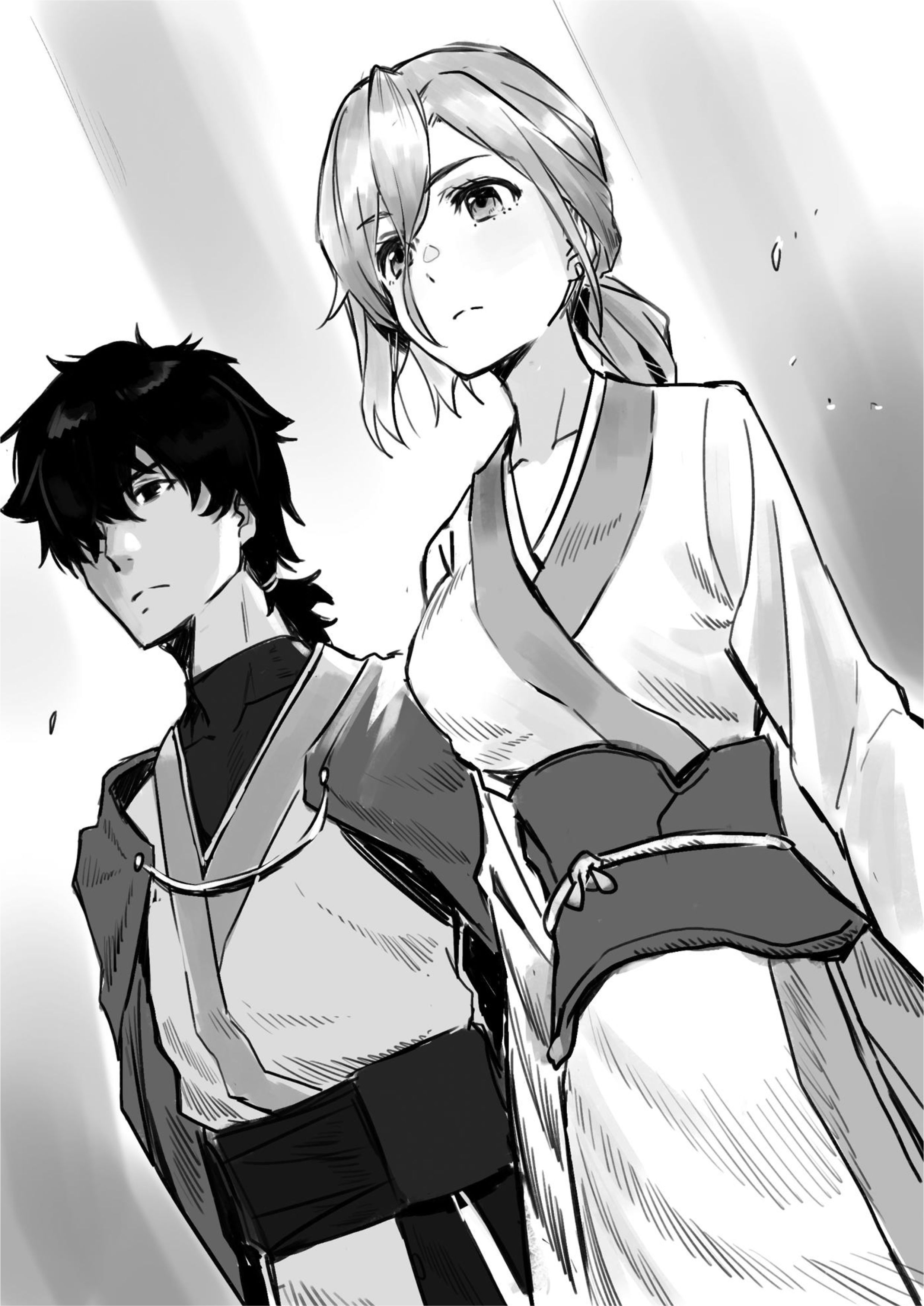 Jinrou e no Tensei V12 Illustration - Megumi Novel
