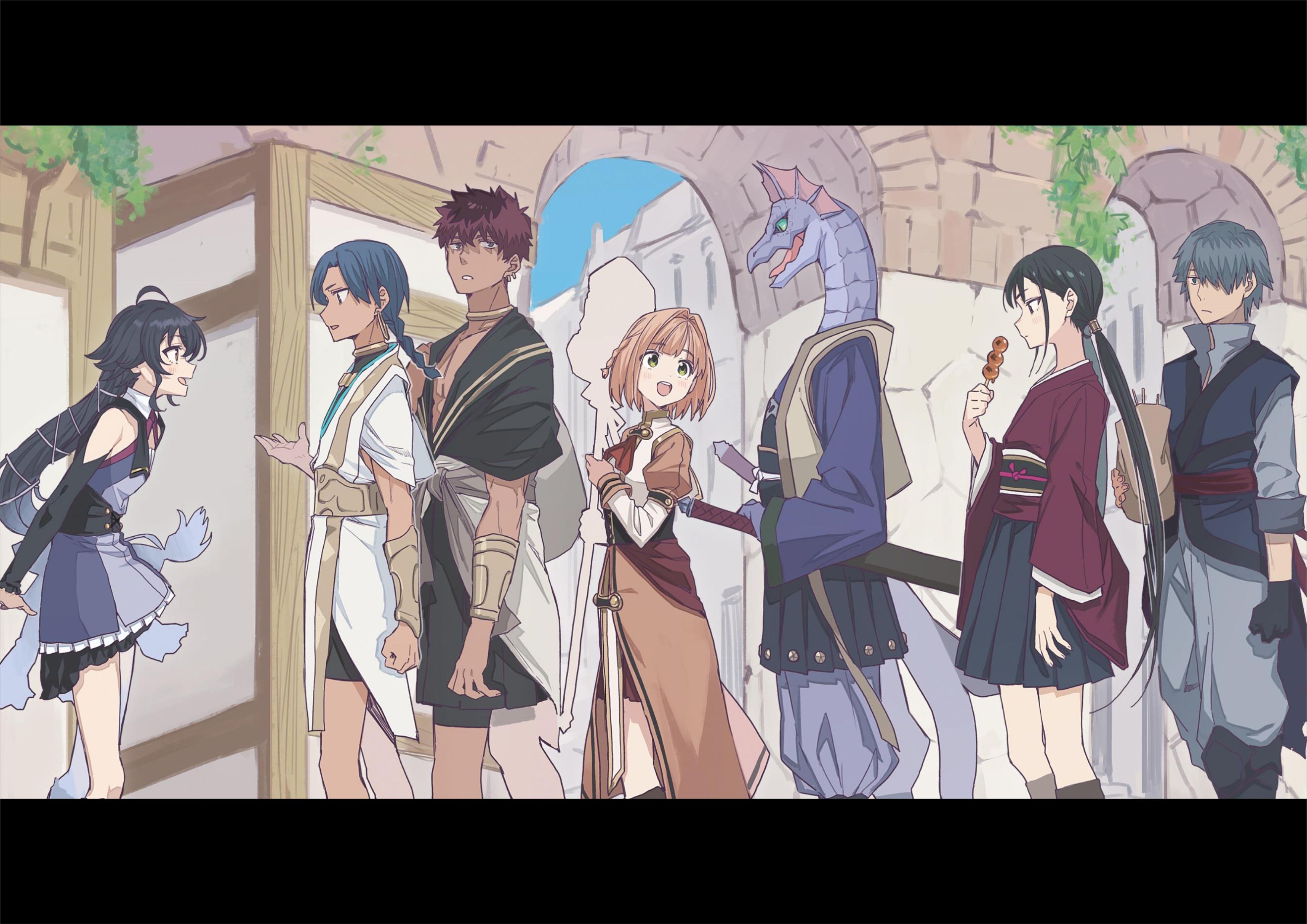 Jinrou e no Tensei V15 Illustration - Megumi Novel