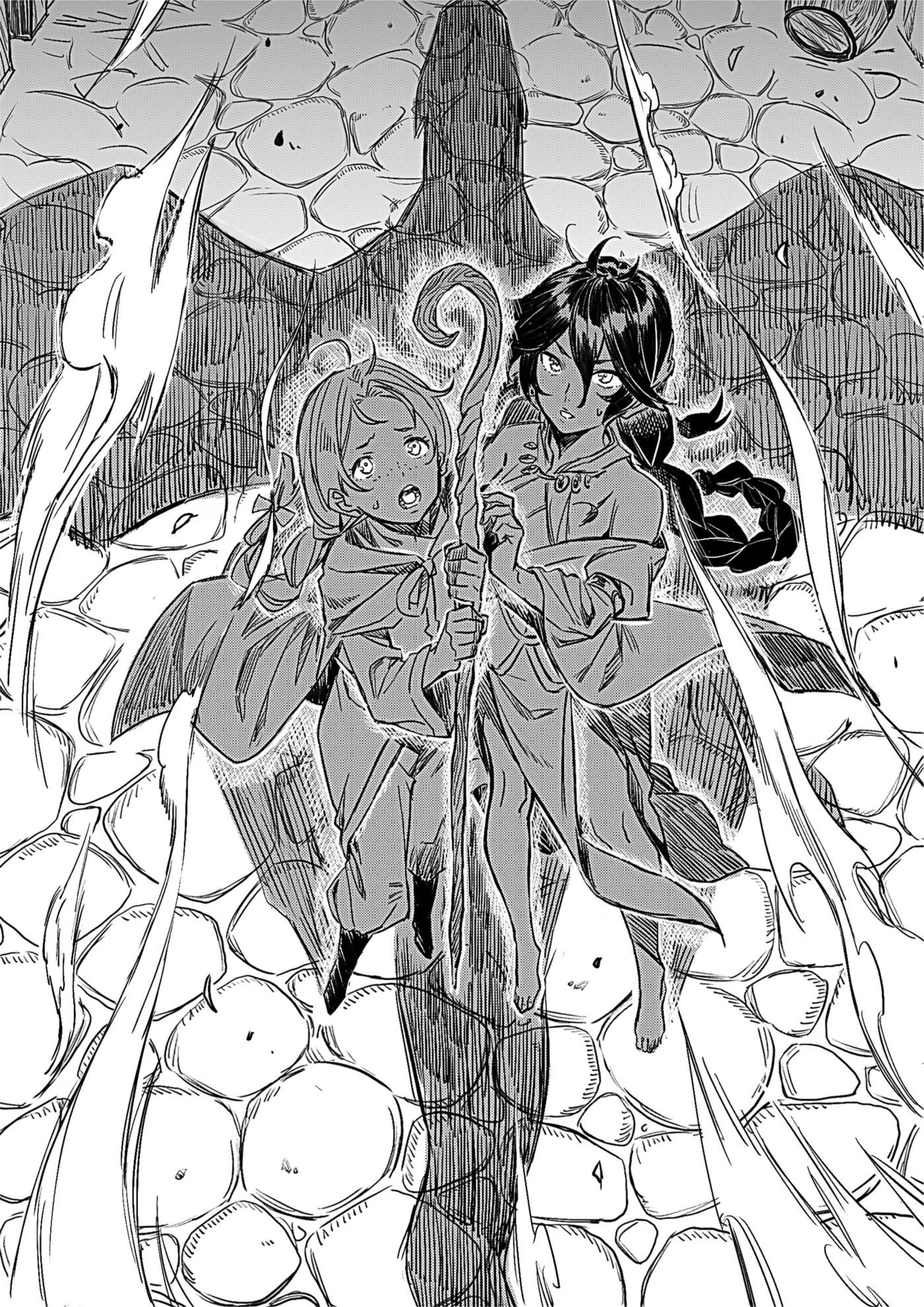 Jinrou e no Tensei V15 Illustration - Megumi Novel