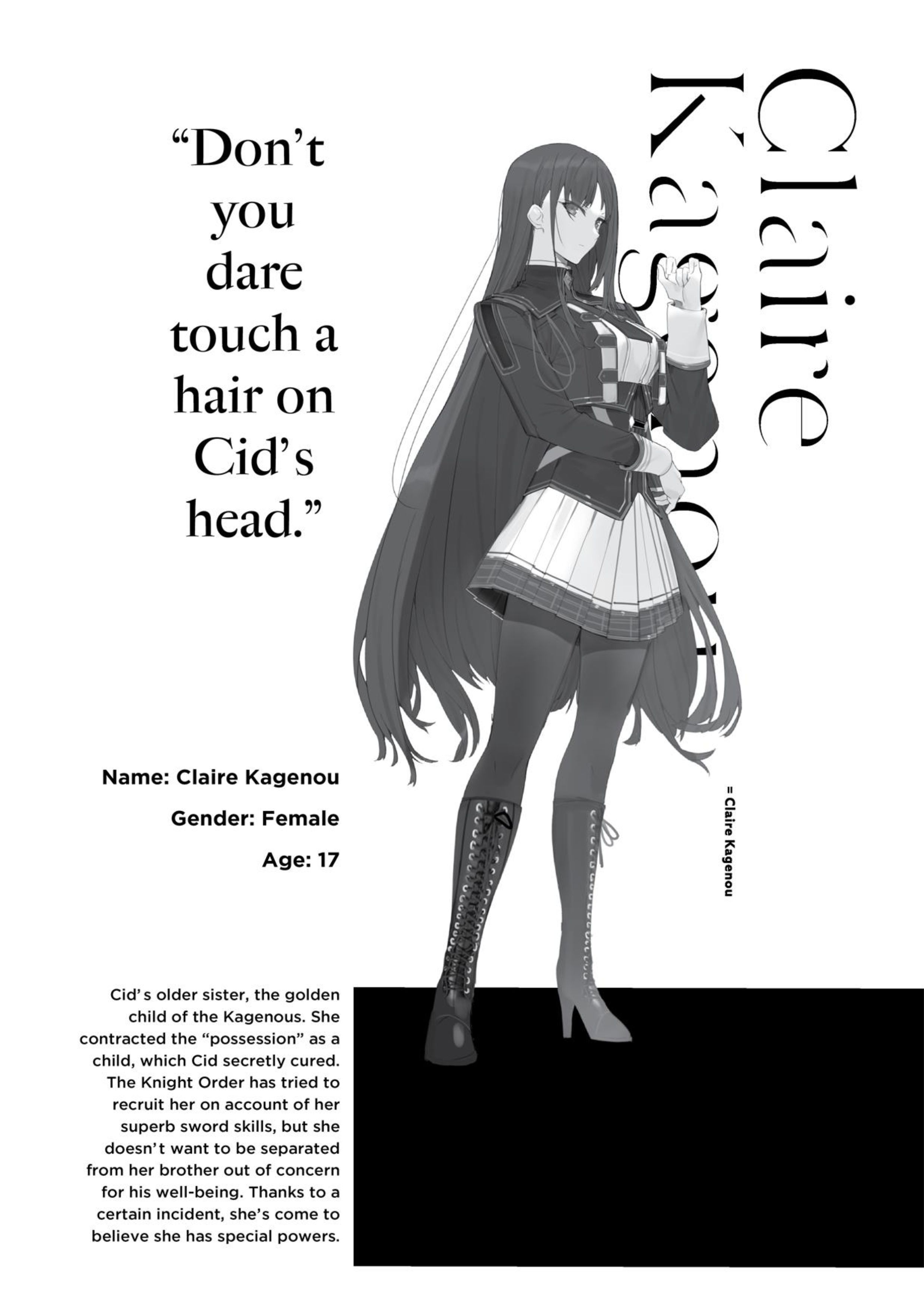 Kage no Jitsuryokusha ni Naritakute! Volume 3 Illustration - Megumi Novel