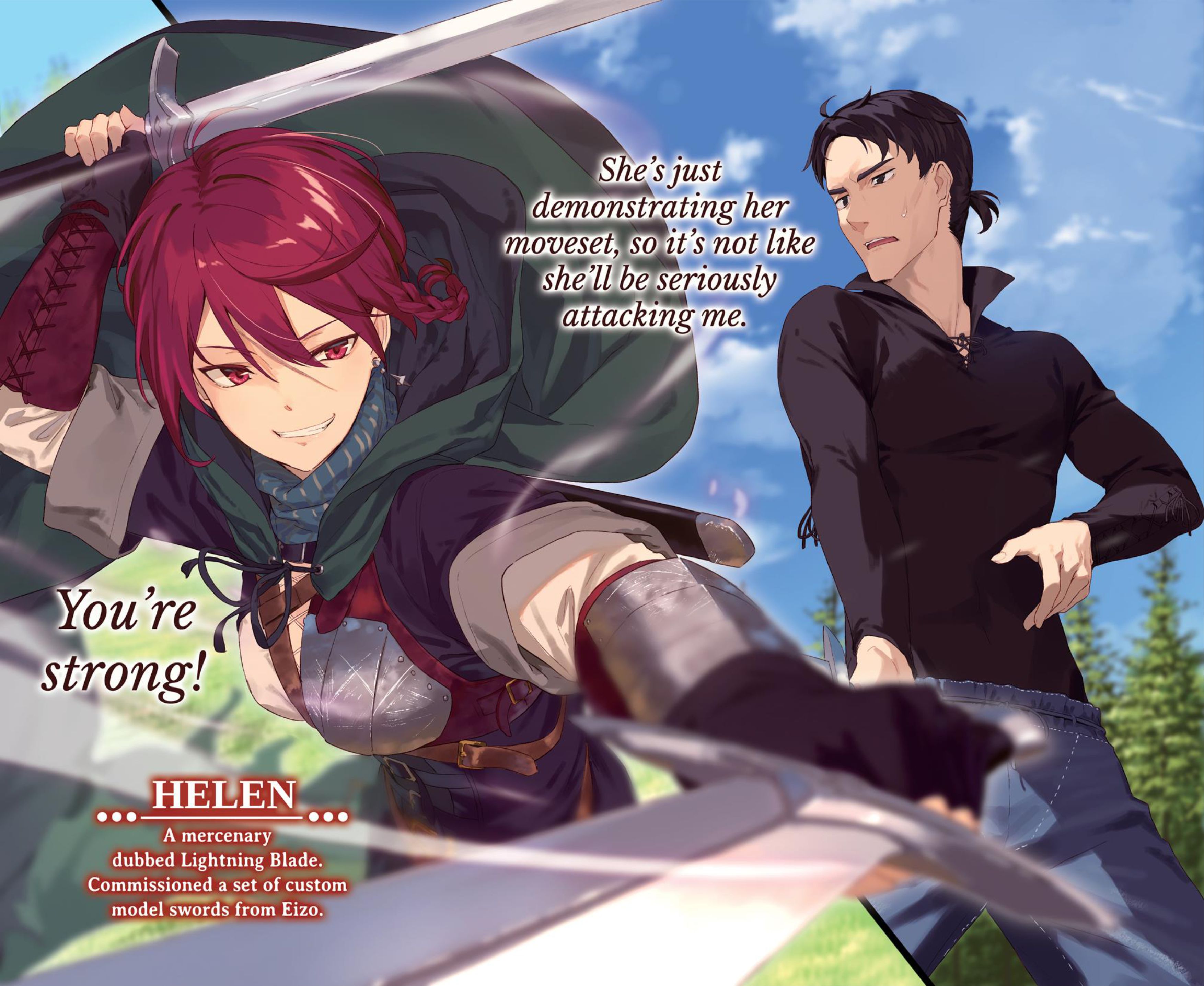 Kajiya de Hajimeru Isekai Slow Life V1 Illustration - Megumi Novel