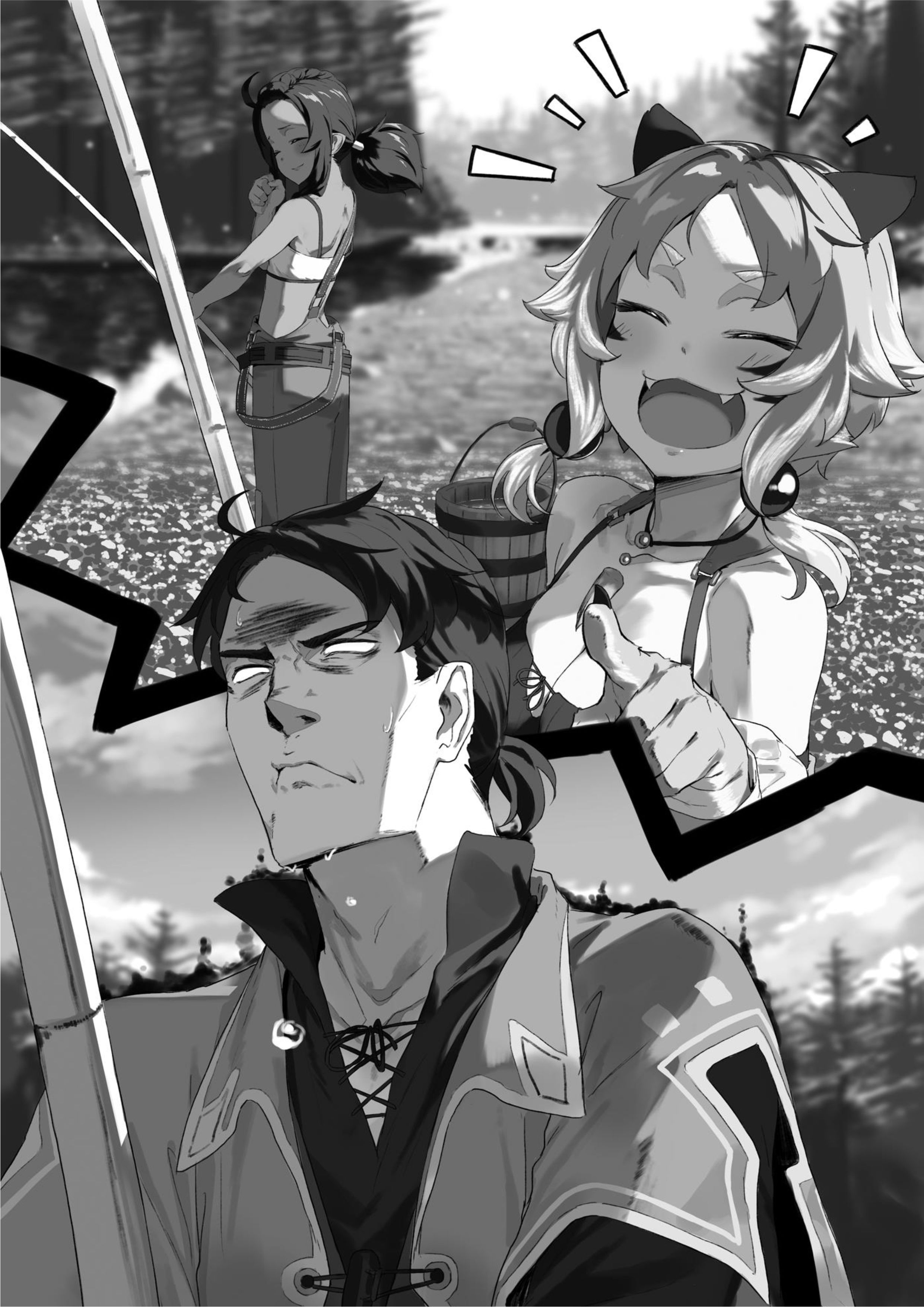 Kajiya de Hajimeru Isekai Slow Life V1 Illustration - Megumi Novel