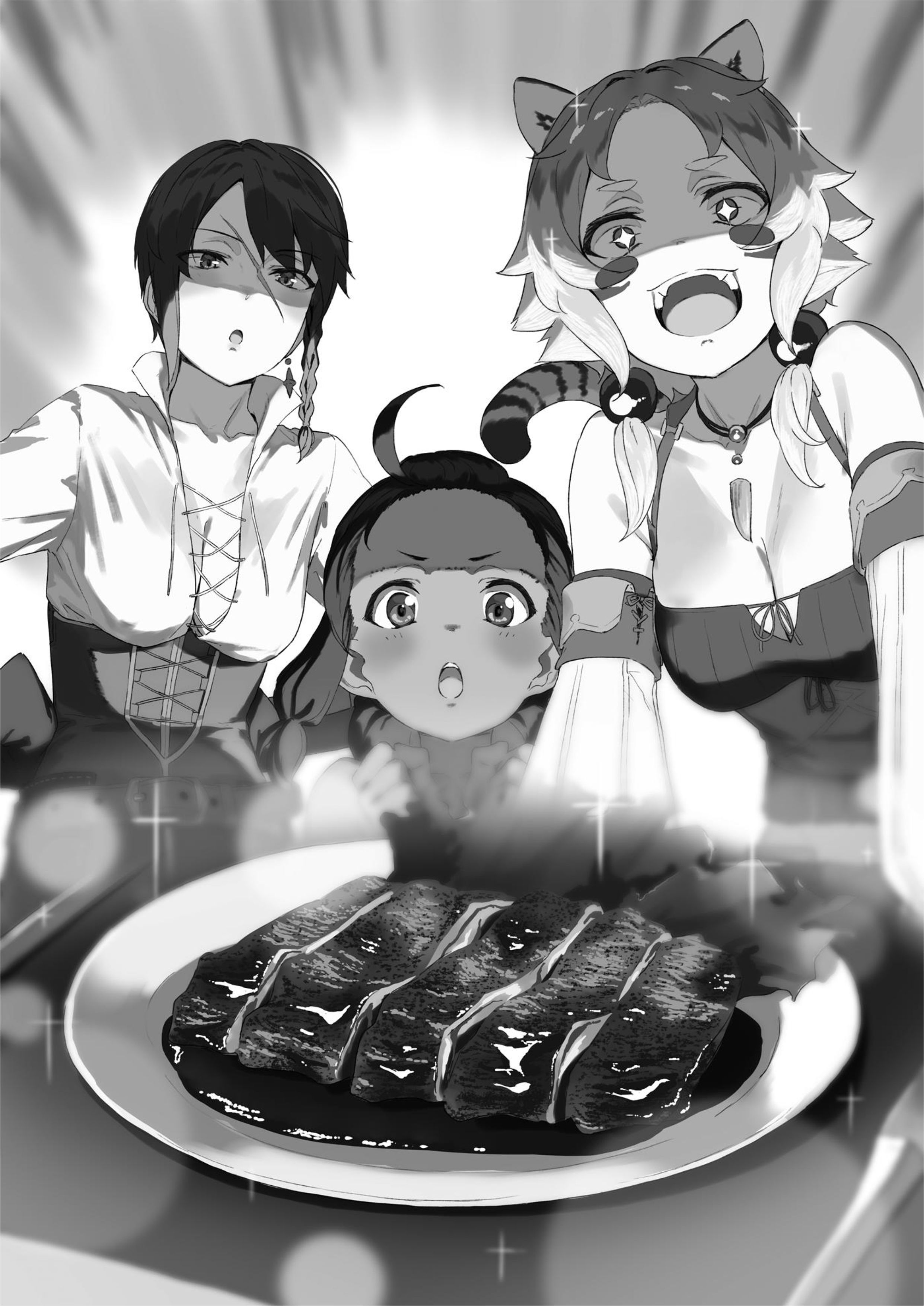 Kajiya de Hajimeru Isekai Slow Life V1 Illustration - Megumi Novel