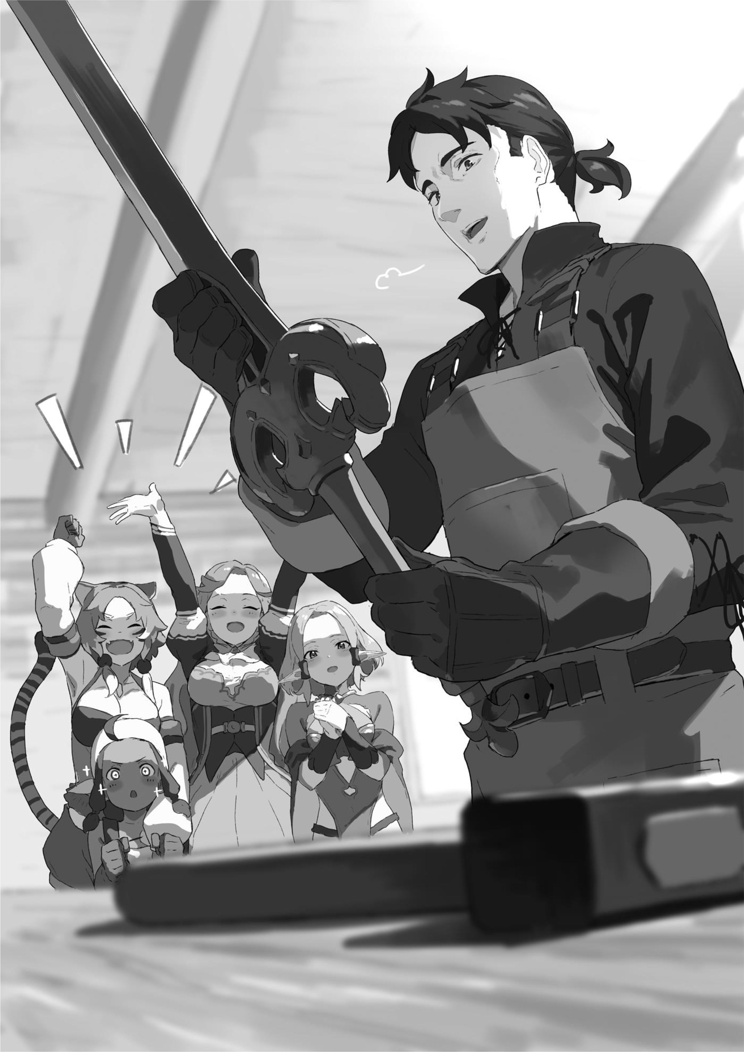 Kajiya de Hajimeru Isekai Slow Life V2 Illustration - Megumi Novel