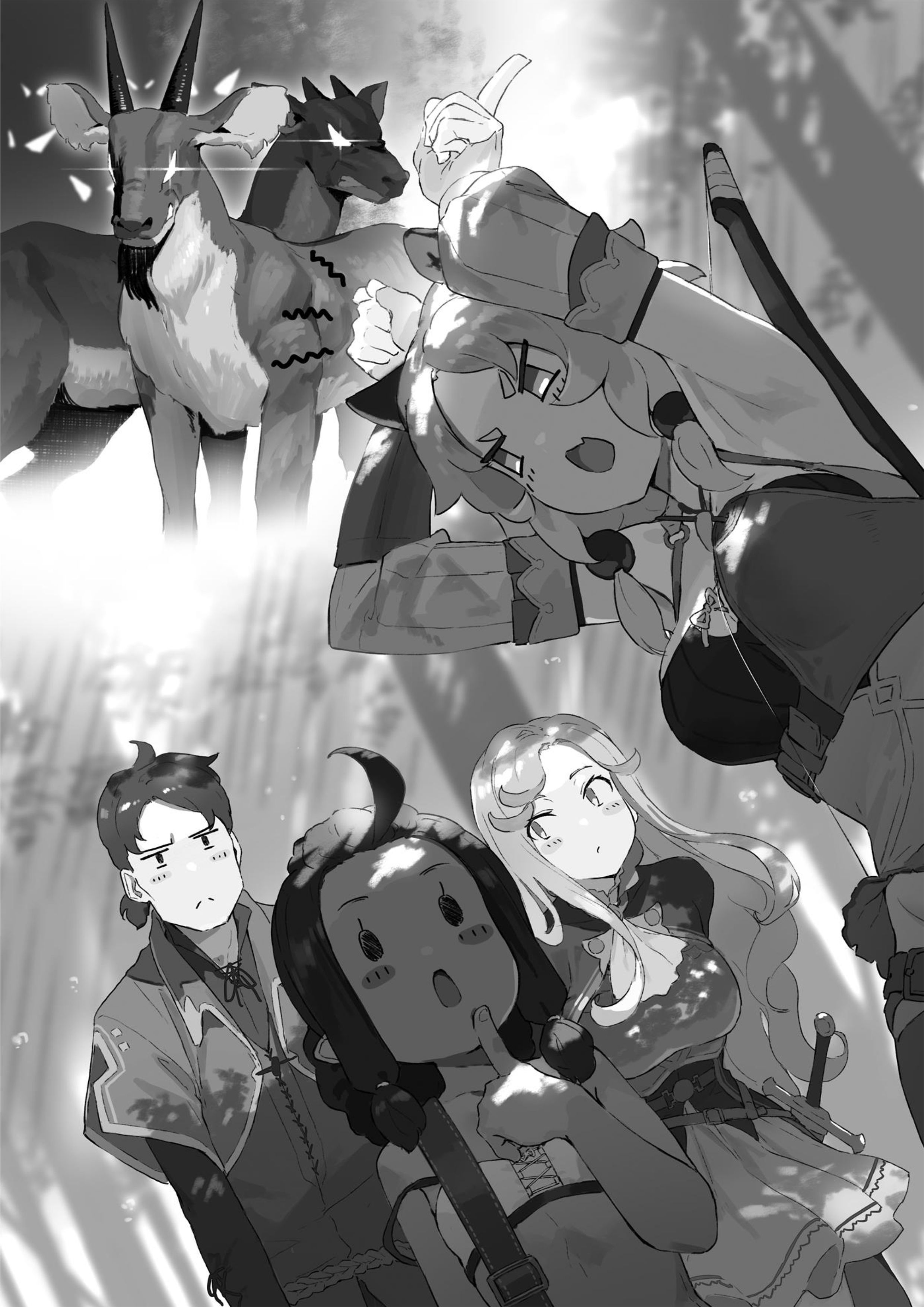 Kajiya de Hajimeru Isekai Slow Life V3 Illustration - Megumi Novel