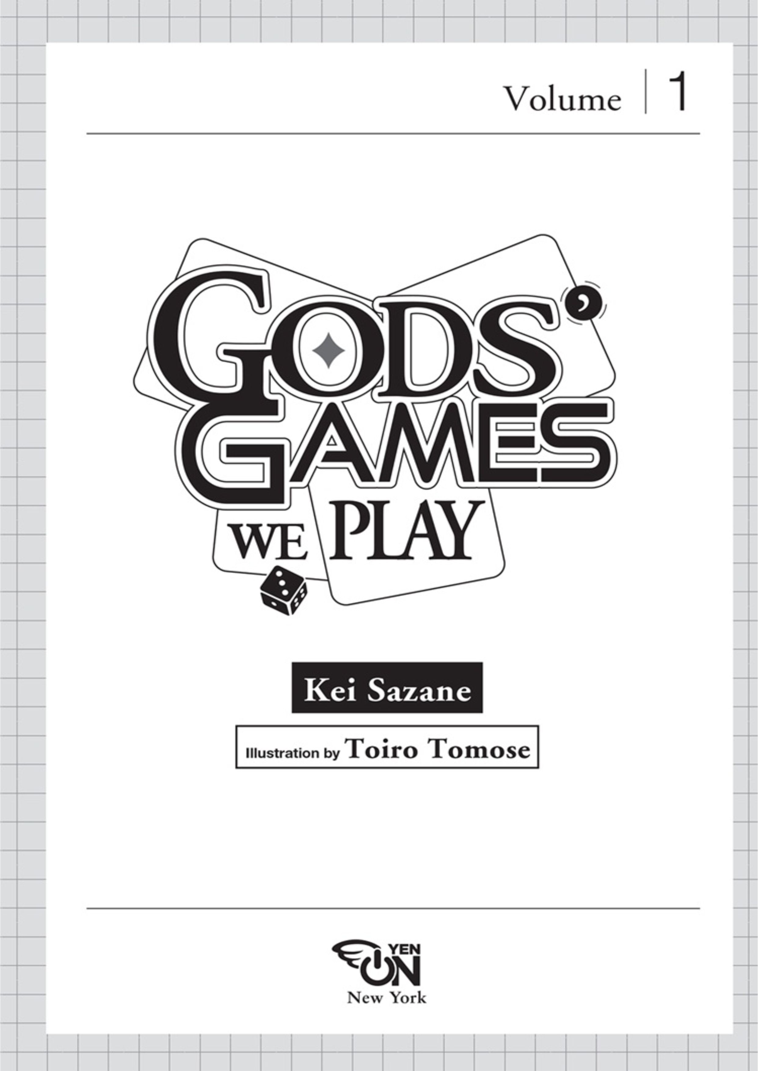 Kami wa Game ni Ueteiru V1 Illustration - Megumi Novel