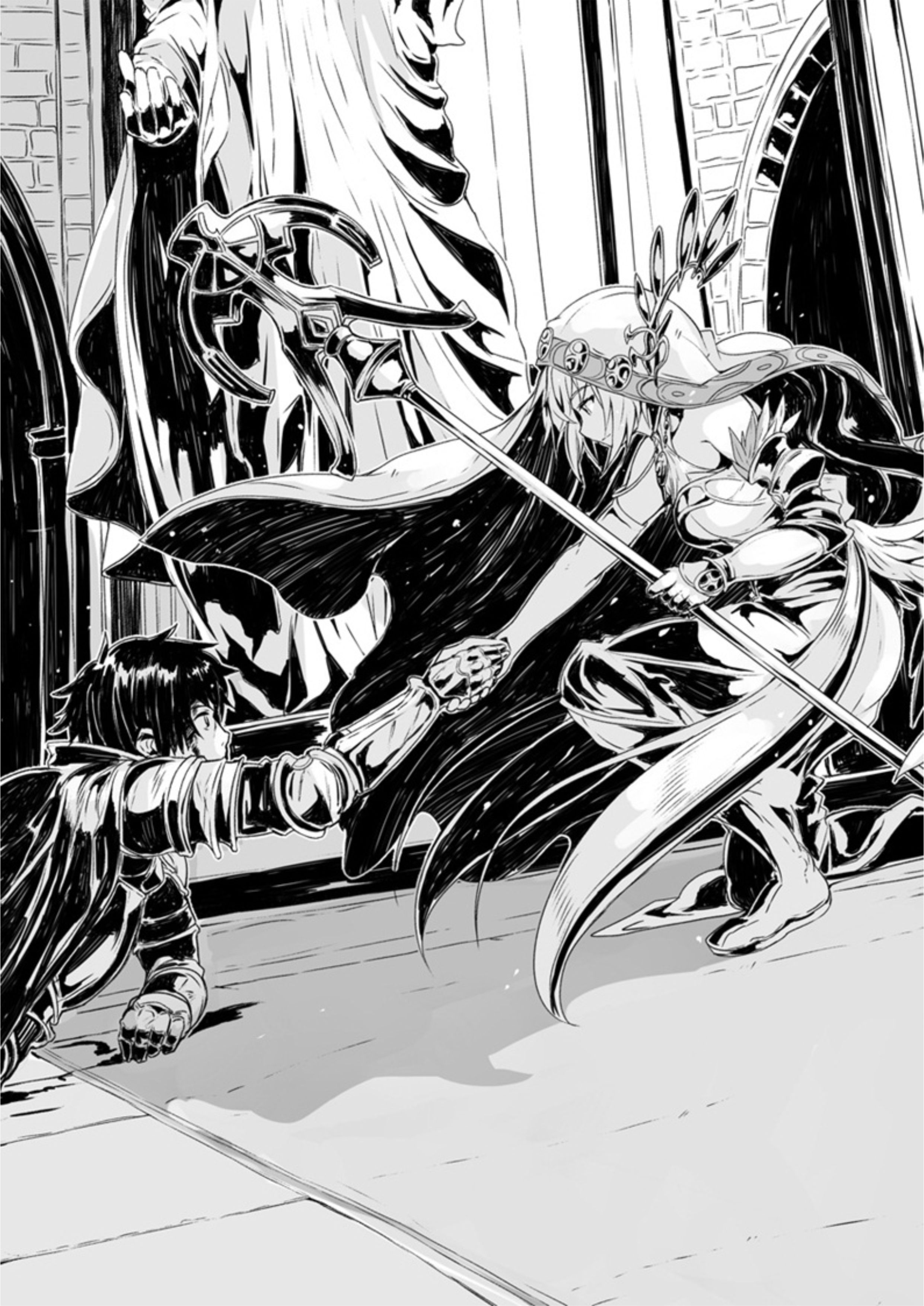 Kamigoroshi no Eiyuu to Nanatsu no Seiyaku V4 Illustration - Megumi Novel