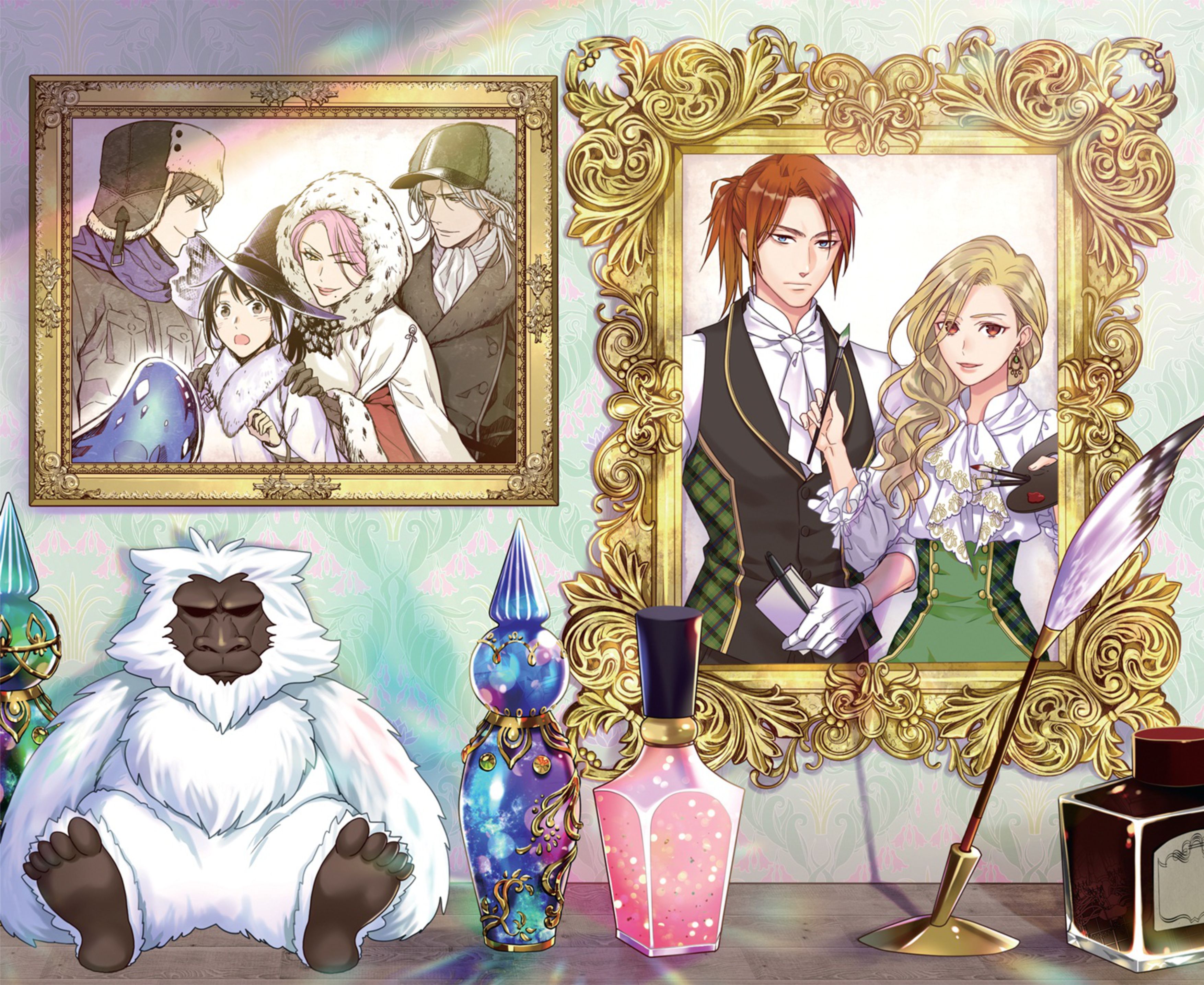 Kasei Madoushi no Isekai Seikatsu V3 Illustration - Megumi Novel
