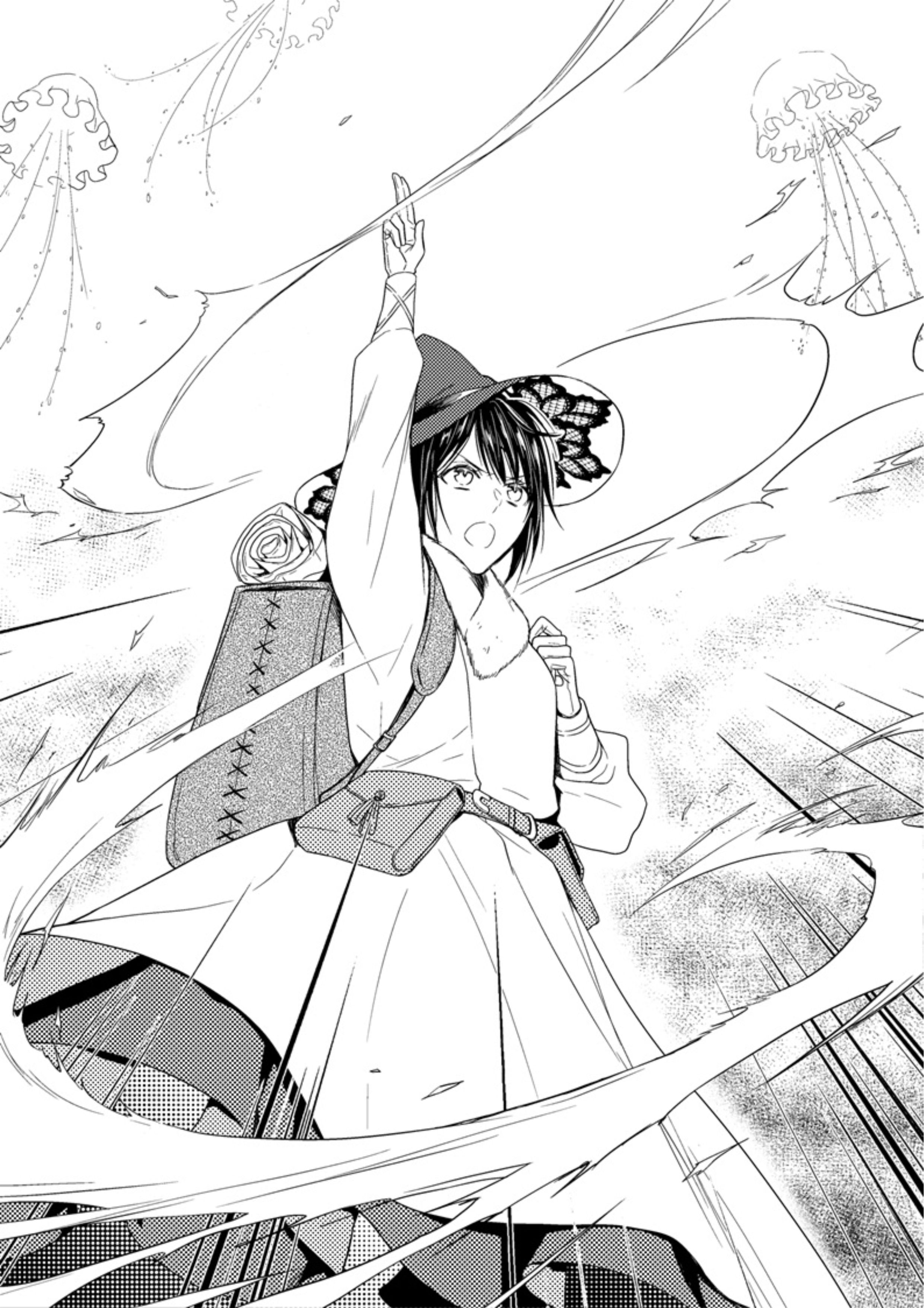 Kasei Madoushi no Isekai Seikatsu V3 Illustration - Megumi Novel